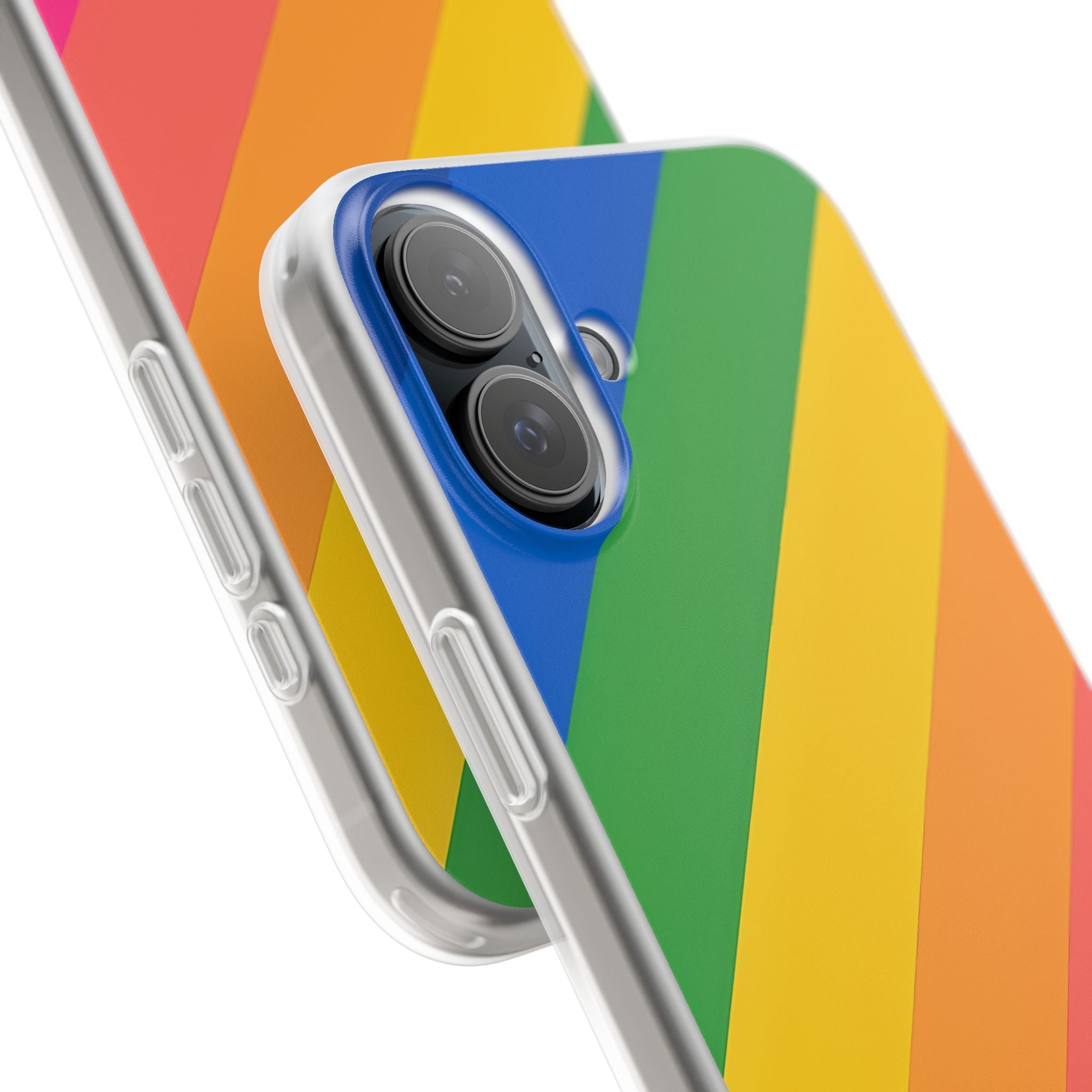 Vibrant Spectrum Slope · Soft Phone Case for iPhone