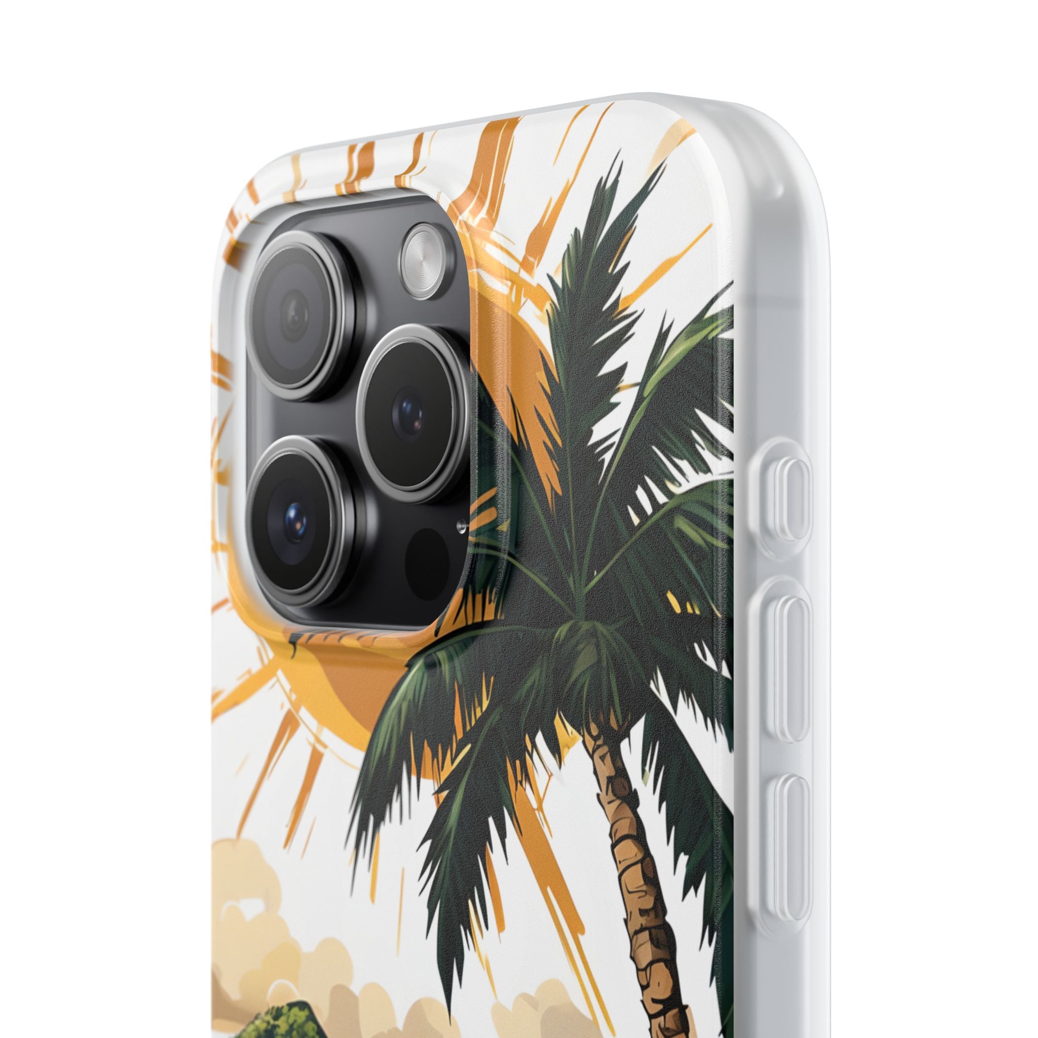 Radiant Coast Solitude · Soft Custodia per iPhone