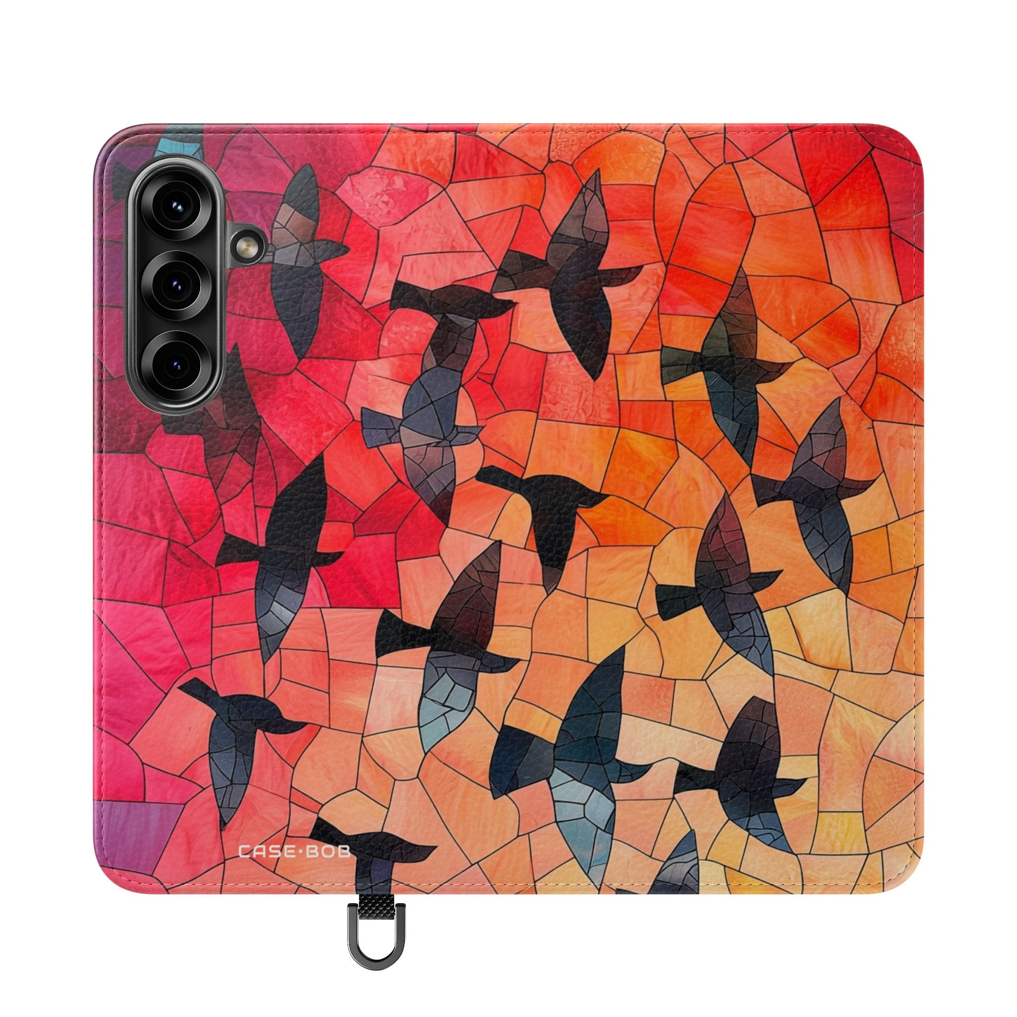 Stained Glass Birds - Samsung S25 Case - Wallet