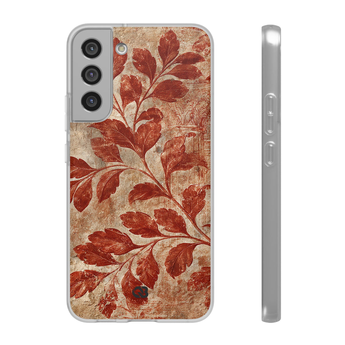 Terracotta Botanical Fresco · Lite Phone Case for Samsung · Red