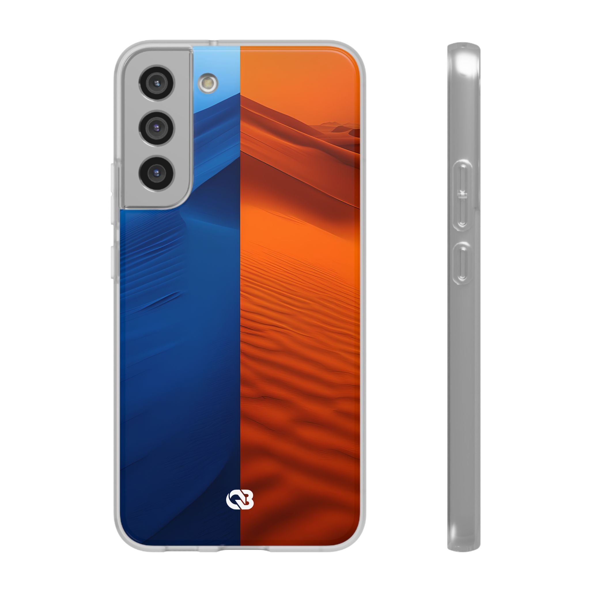 Split Dune Horizon · Soft Phone Case for Samsung