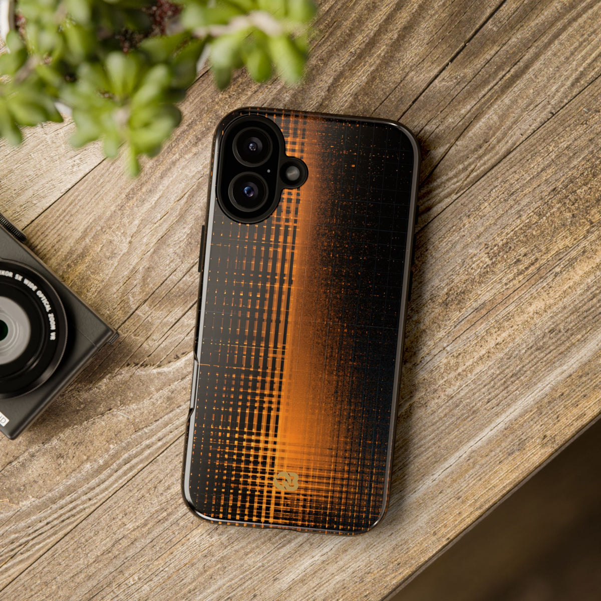 Amber Frequency · Tough Phone Case for iPhone · Orange