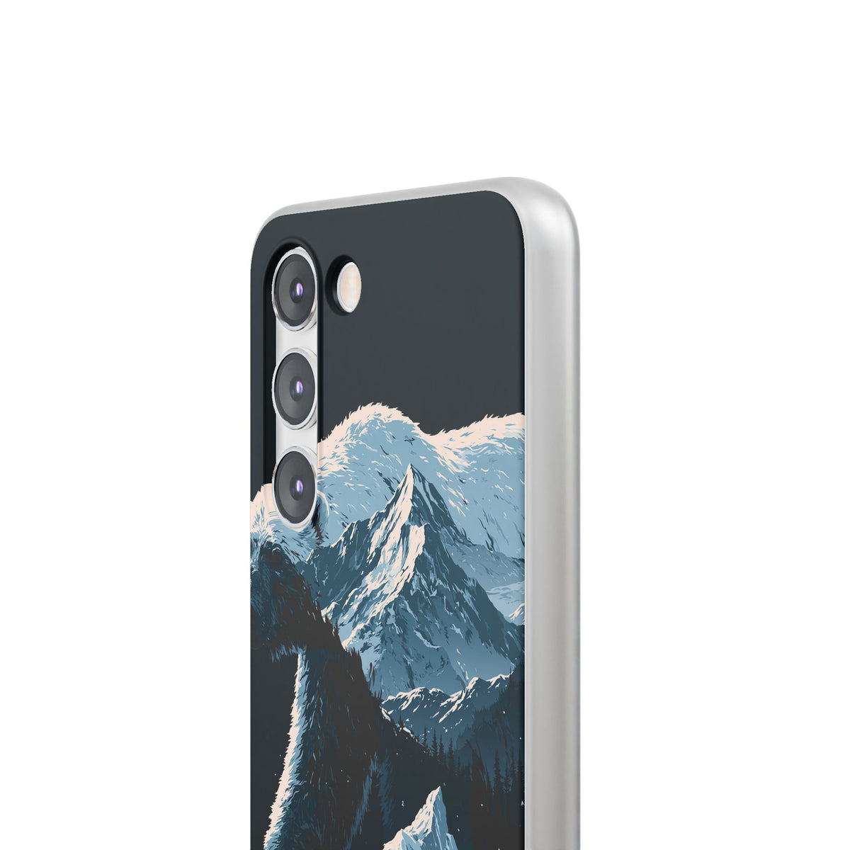 Nordic Arctic Bear · Lite Phone Case for Samsung · Black