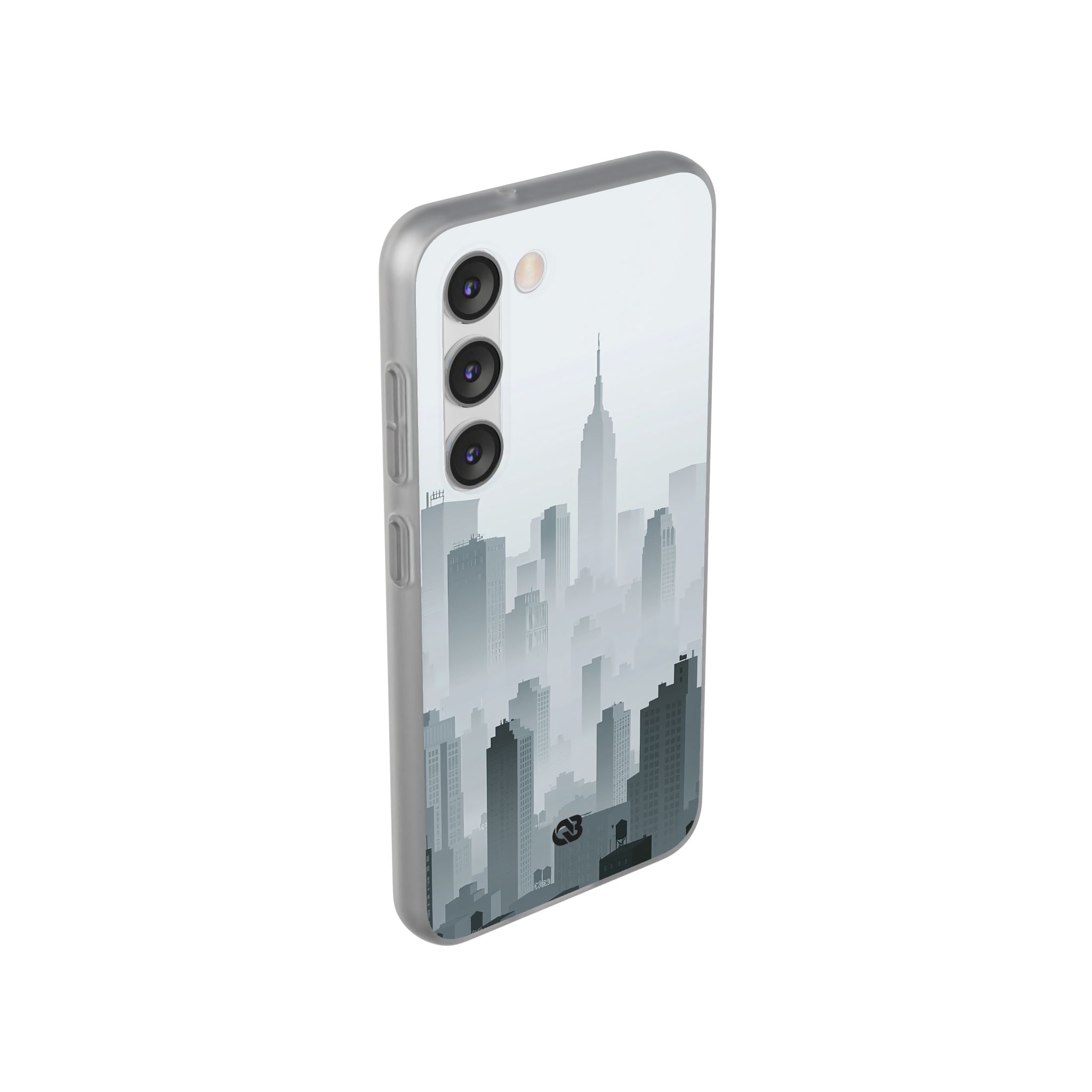 Grey Lite Phone Case for Samsung - Steel Mist Skyline