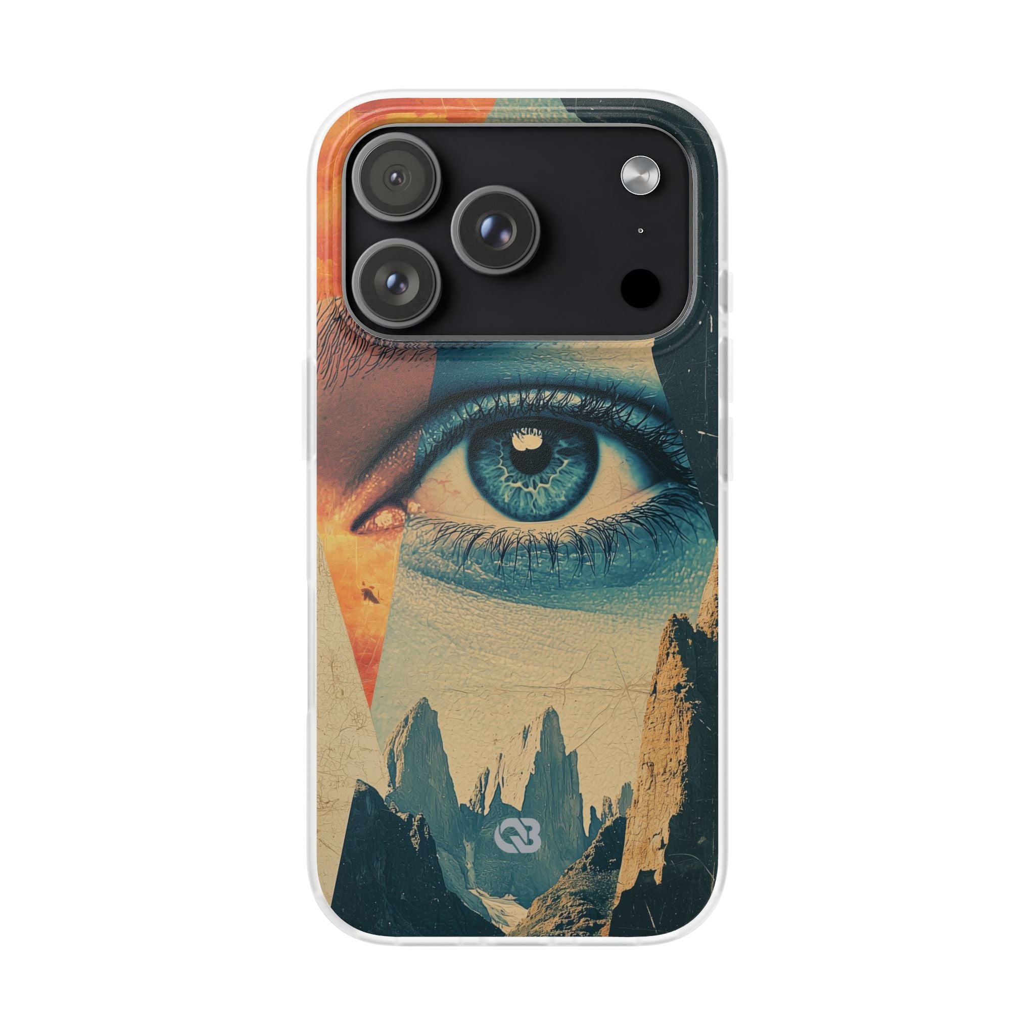 Fragmented Peak Gaze · Soft Phone Case for iPhone