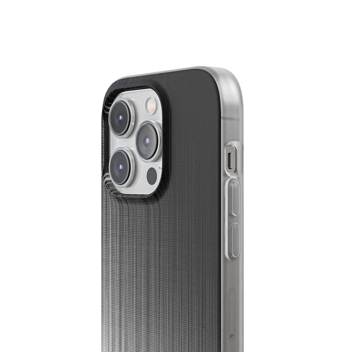 Grey Lite Phone Case for iPhone - Static Vertical Dither