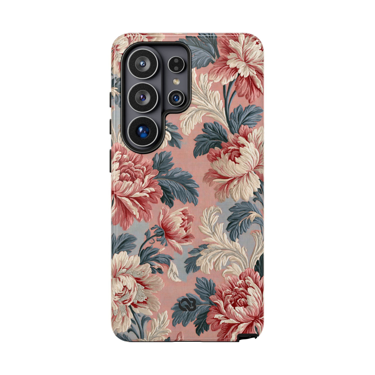 Blush Peony Jacquard · Tough Phone Case for Samsung · Pink