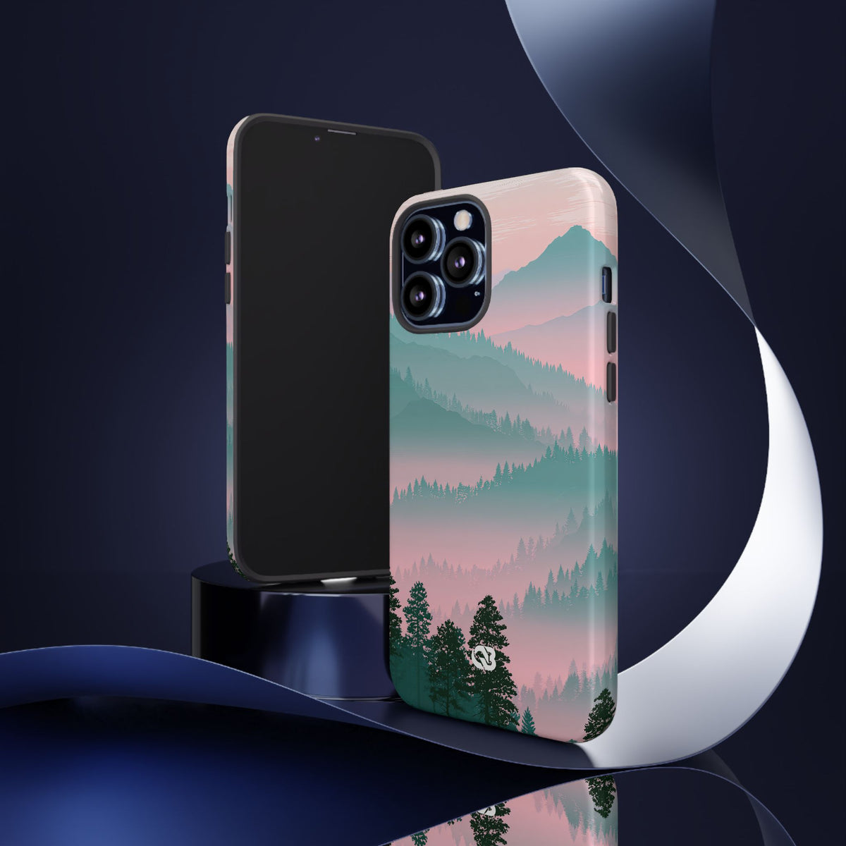 Alpine Horizon · Tough Phone Case for iPhone · Green
