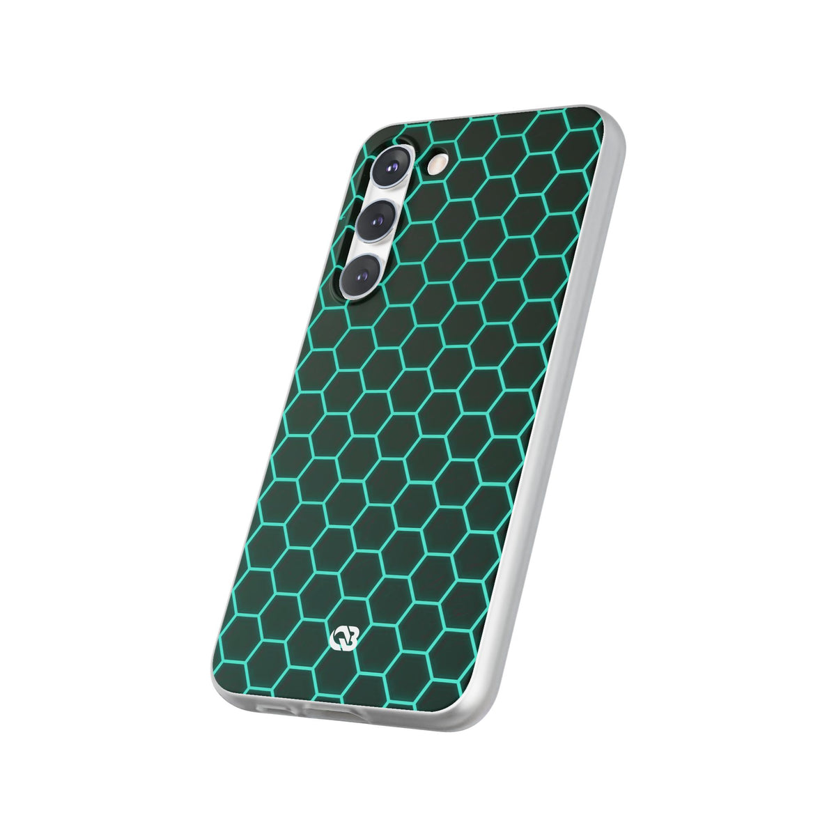 Neon Hex Spectrum · Lite Phone Case for Samsung · Teal