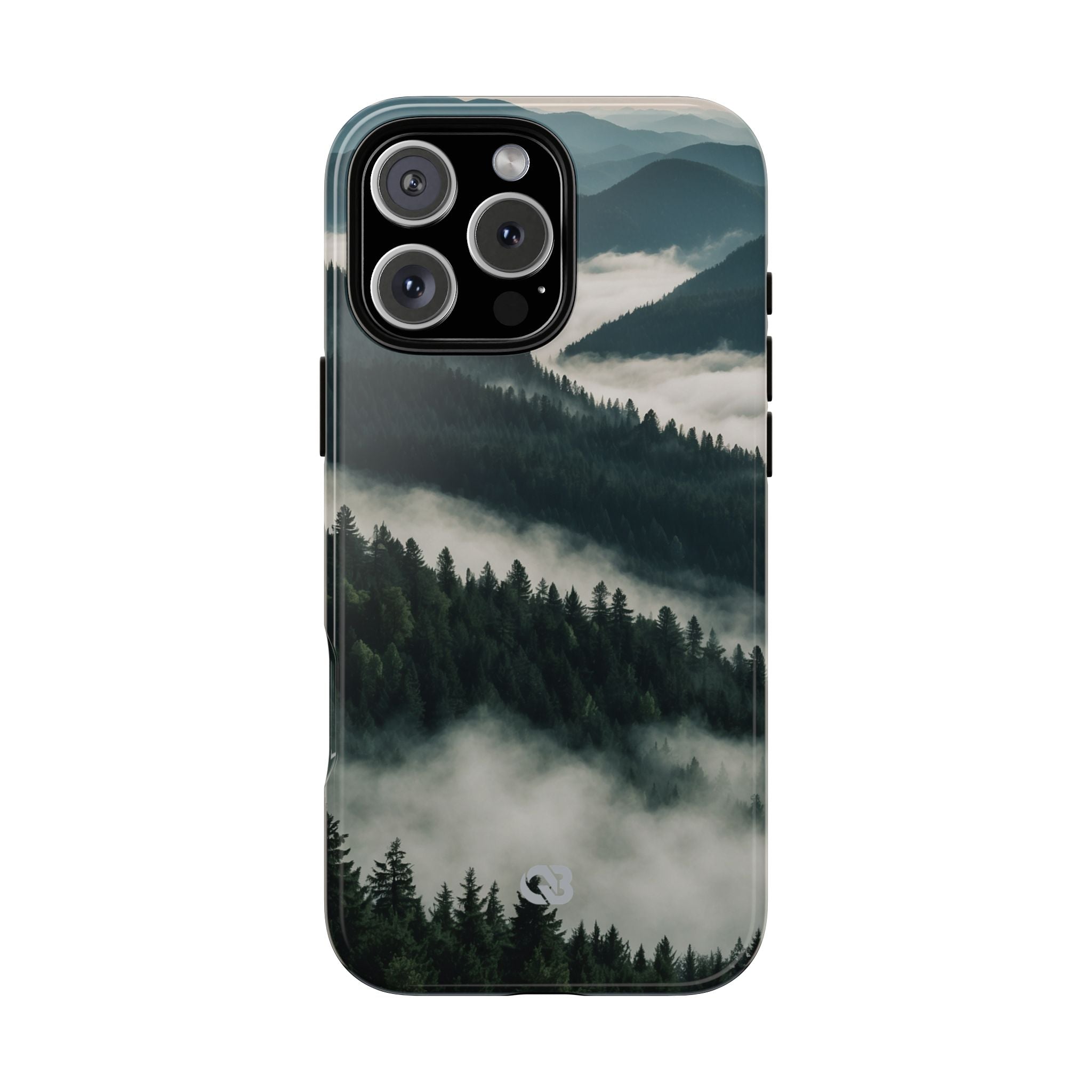 Misty Pine Peaks · Tough Phone Case for iPhone