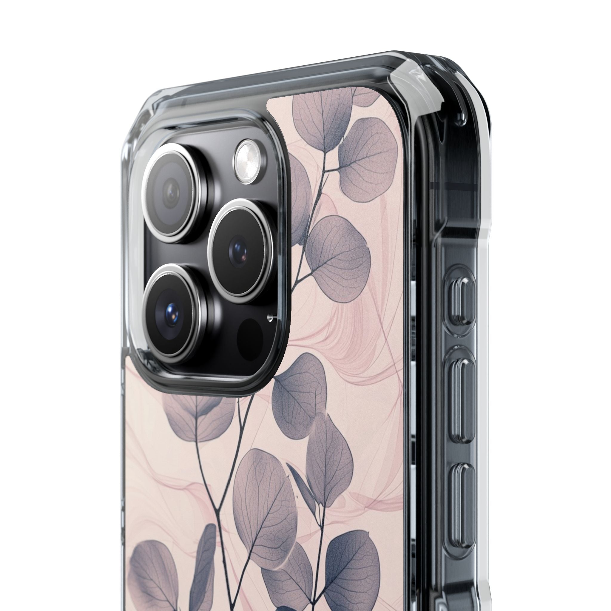 Veined Leaf Whisper iPhone 15 Pro Case - Impact