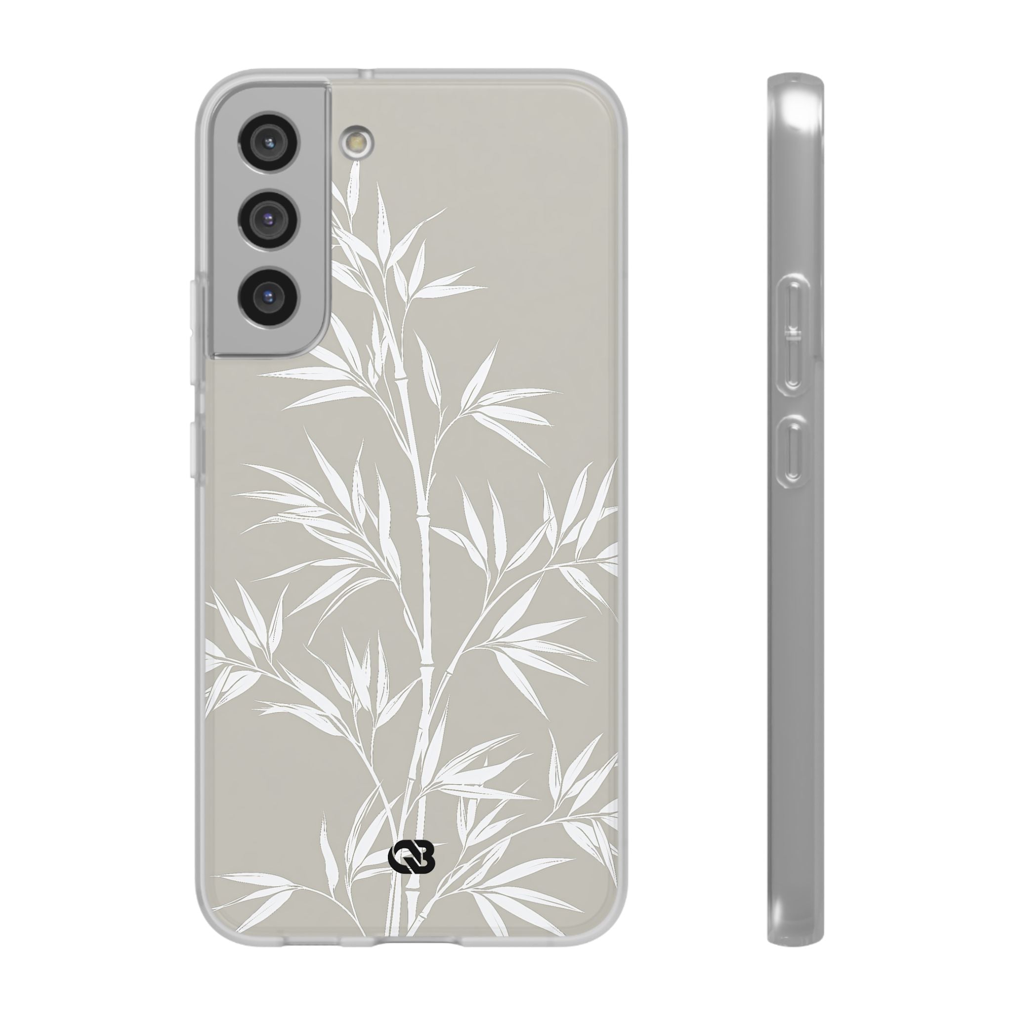 Beige Lite Phone Case for Samsung - Sandstone Bamboo Stalks