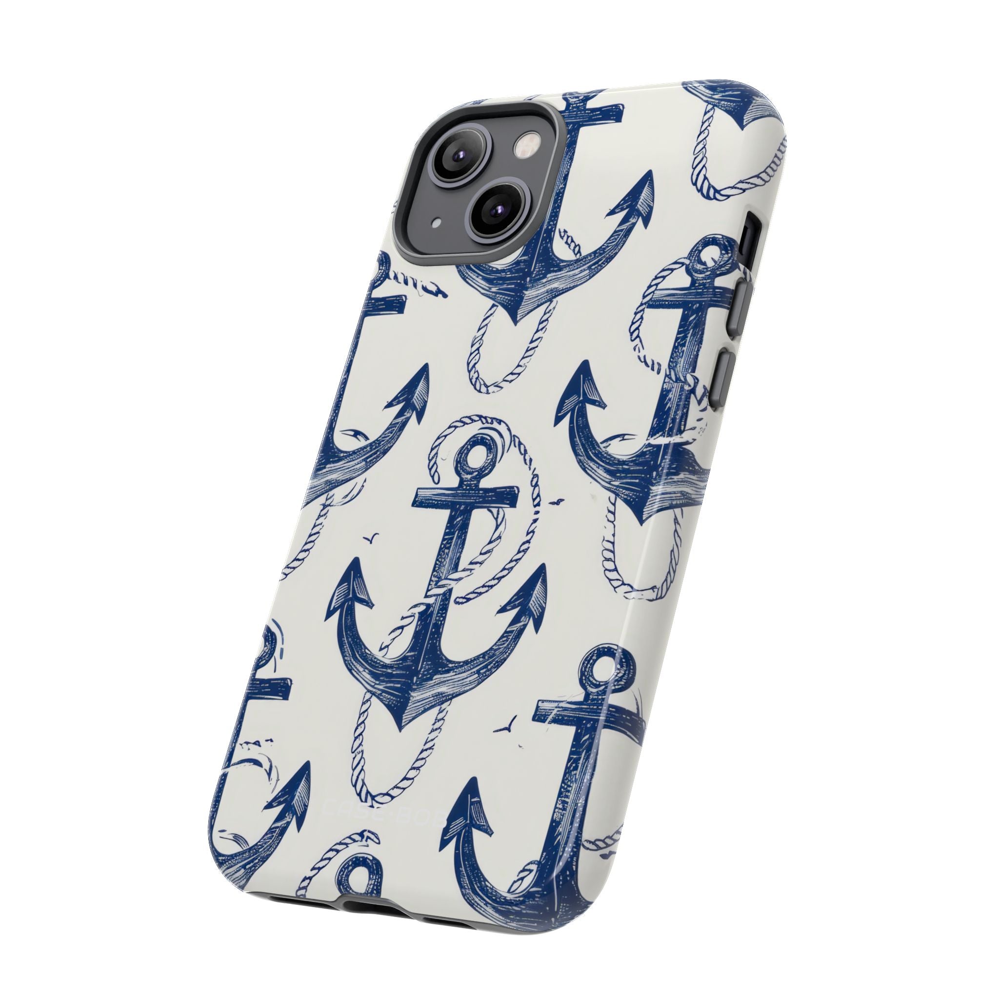 Marineanker Loop iPhone 14 Plus Cover - Tough