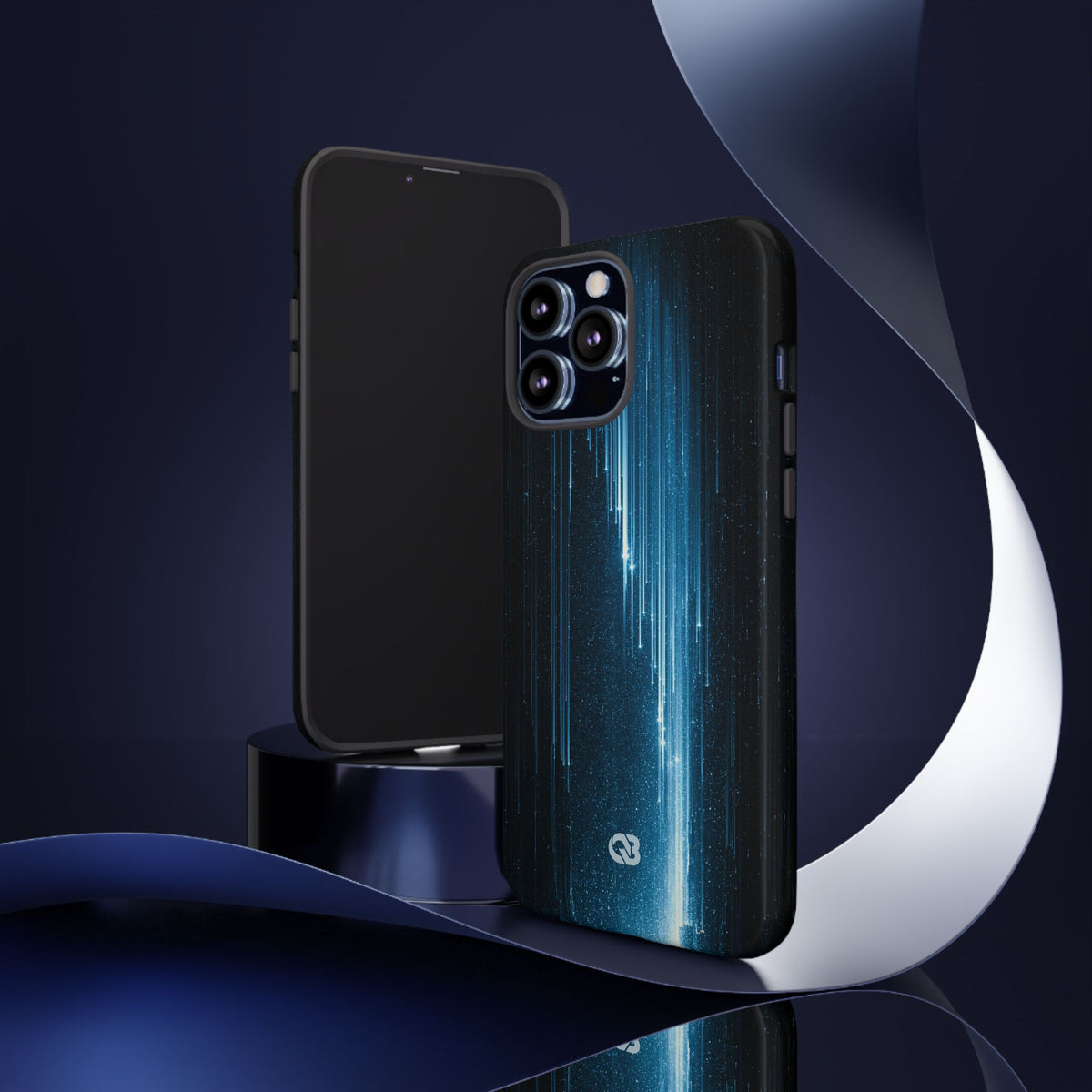 Nocturnal Cascade · Tough Phone Case for iPhone · Black