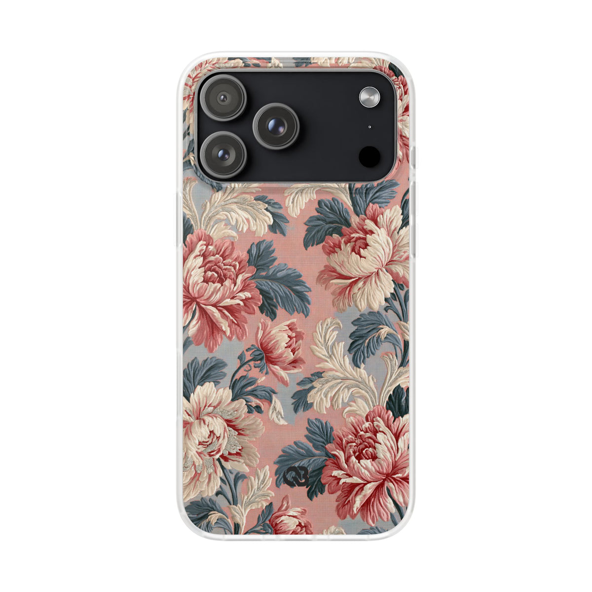Blush Peony Jacquard · Lite Phone Case for iPhone · Pink