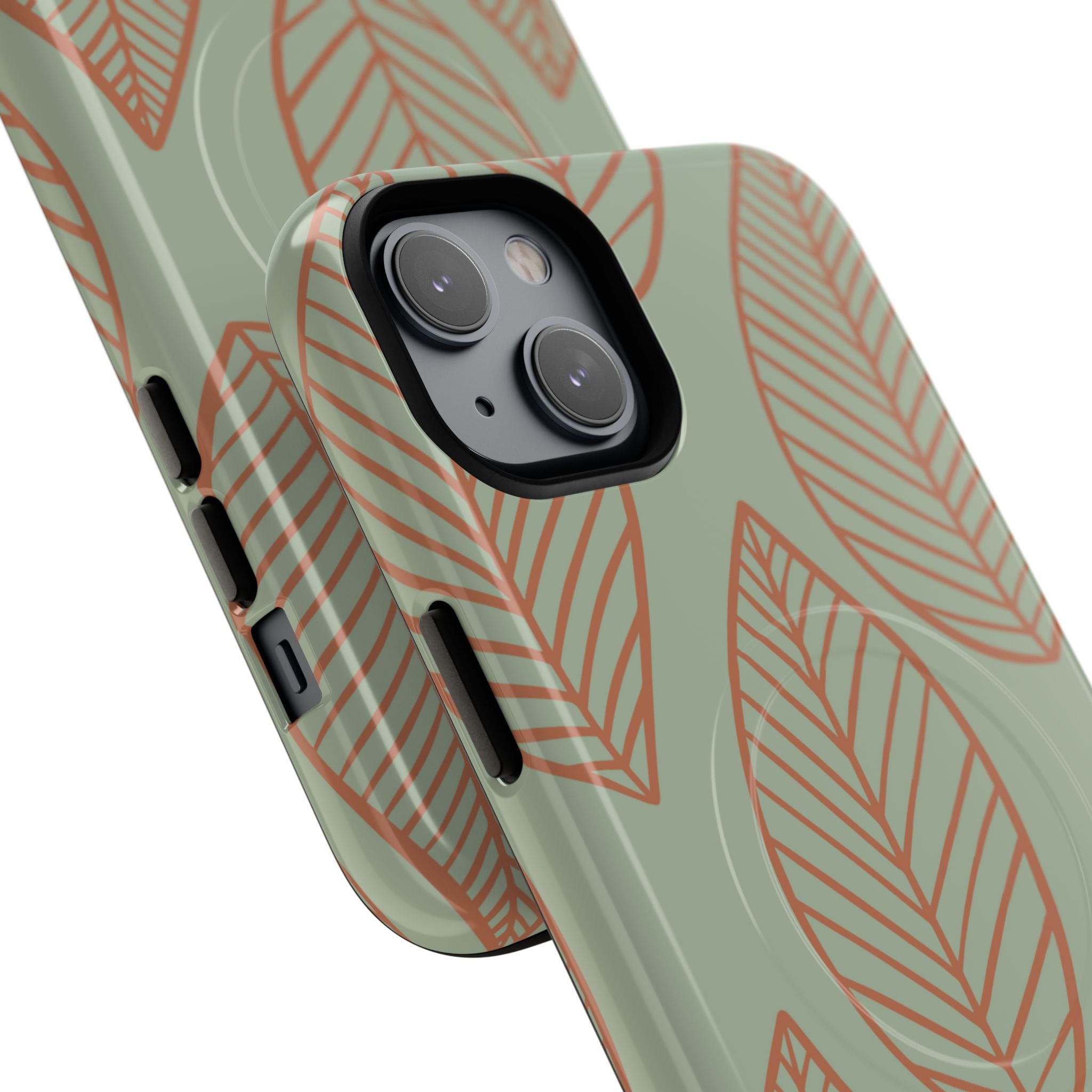 Sage Earth Leaves · Tough+ Phone Case for iPhone · Magsafe