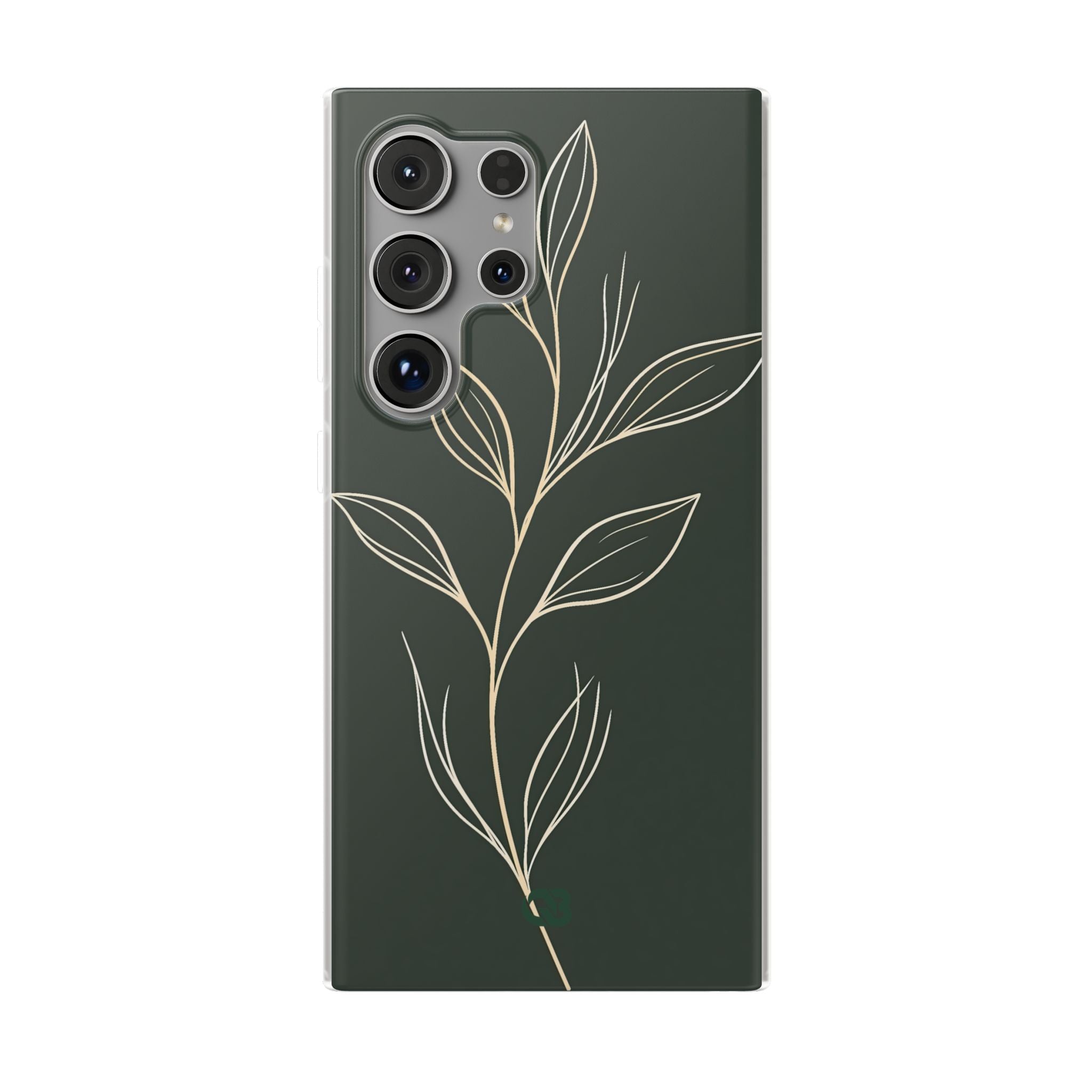 Green Lite Phone Case for Samsung - Deep Moss Willow