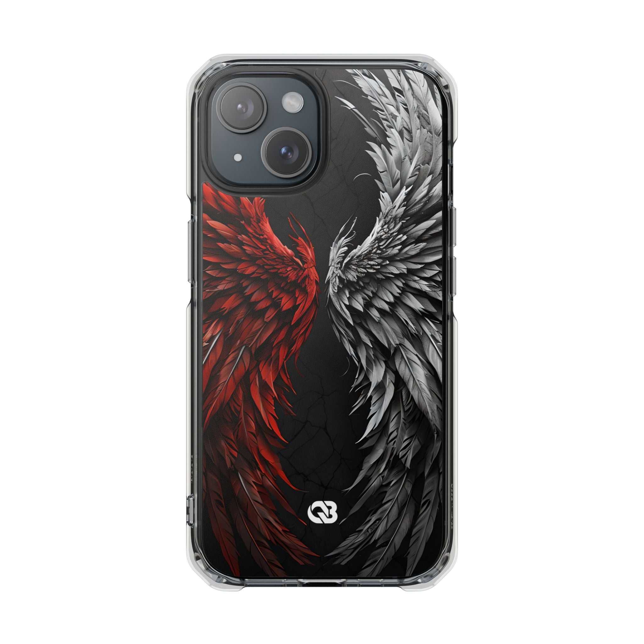 Split Crimson Wing · Impact Phone Case for iPhone · Magsafe