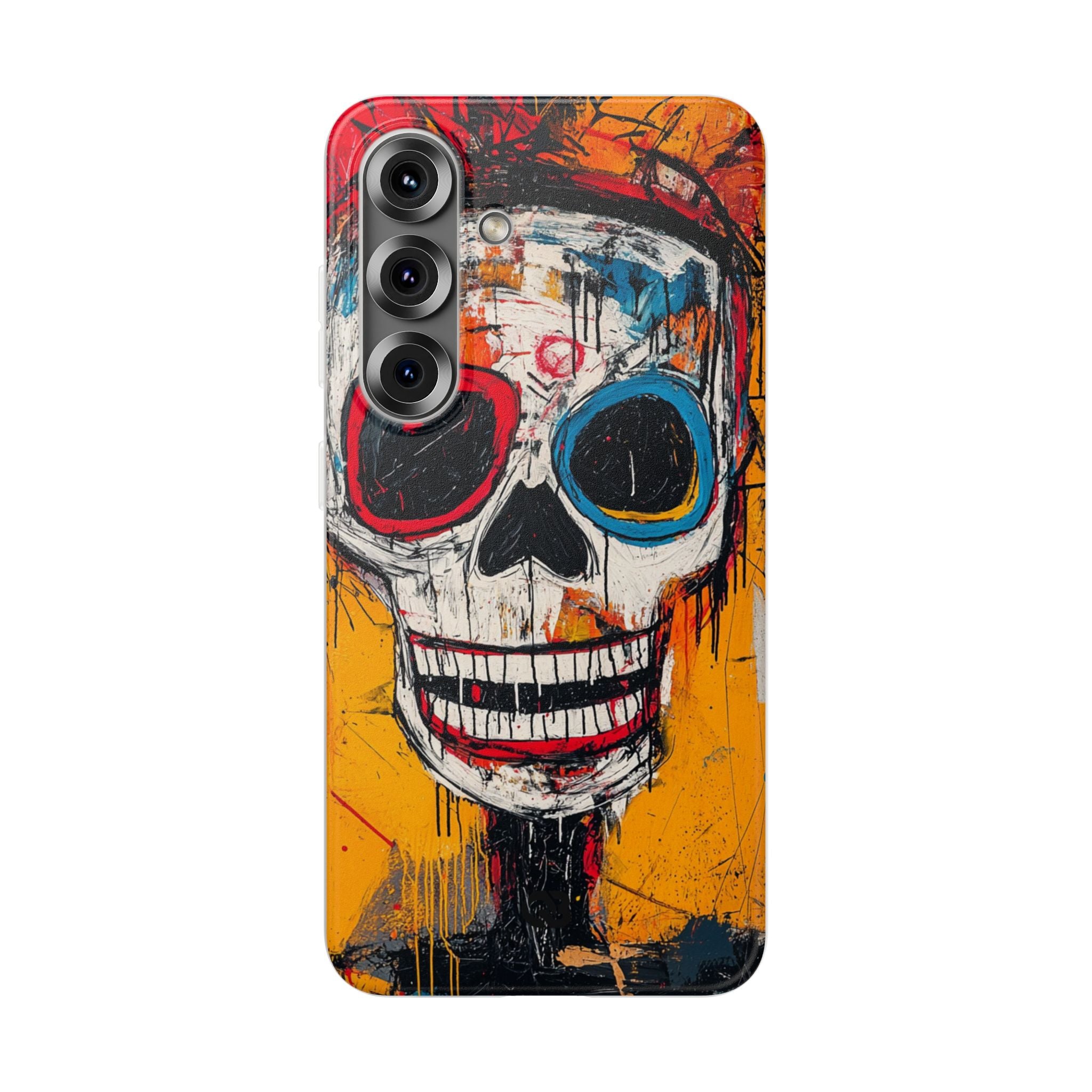 Vivid Graffiti Skull · Soft Coque de téléphone pour Samsung