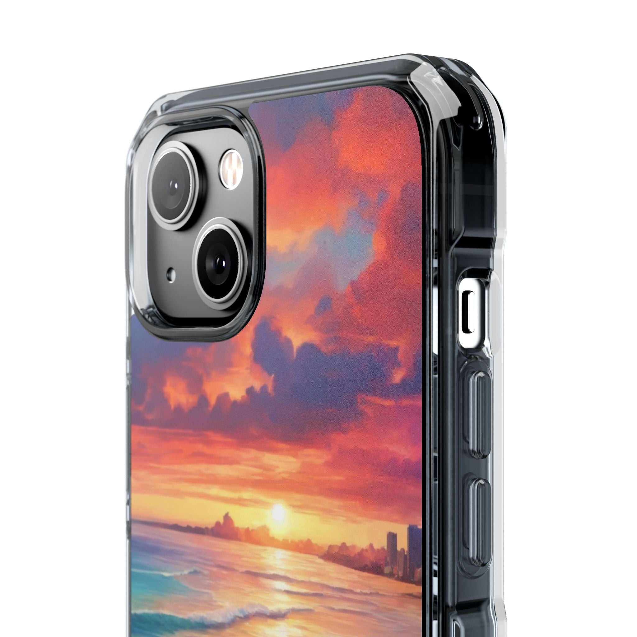 Crimson Shore Horizon · Impact Phone Case for iPhone · Magsafe