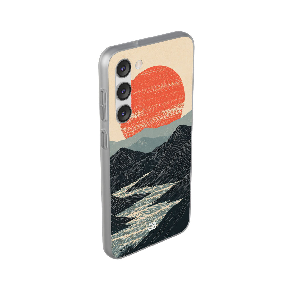 Crimson Ridge Horizon · Lite Phone Case for Samsung · Black