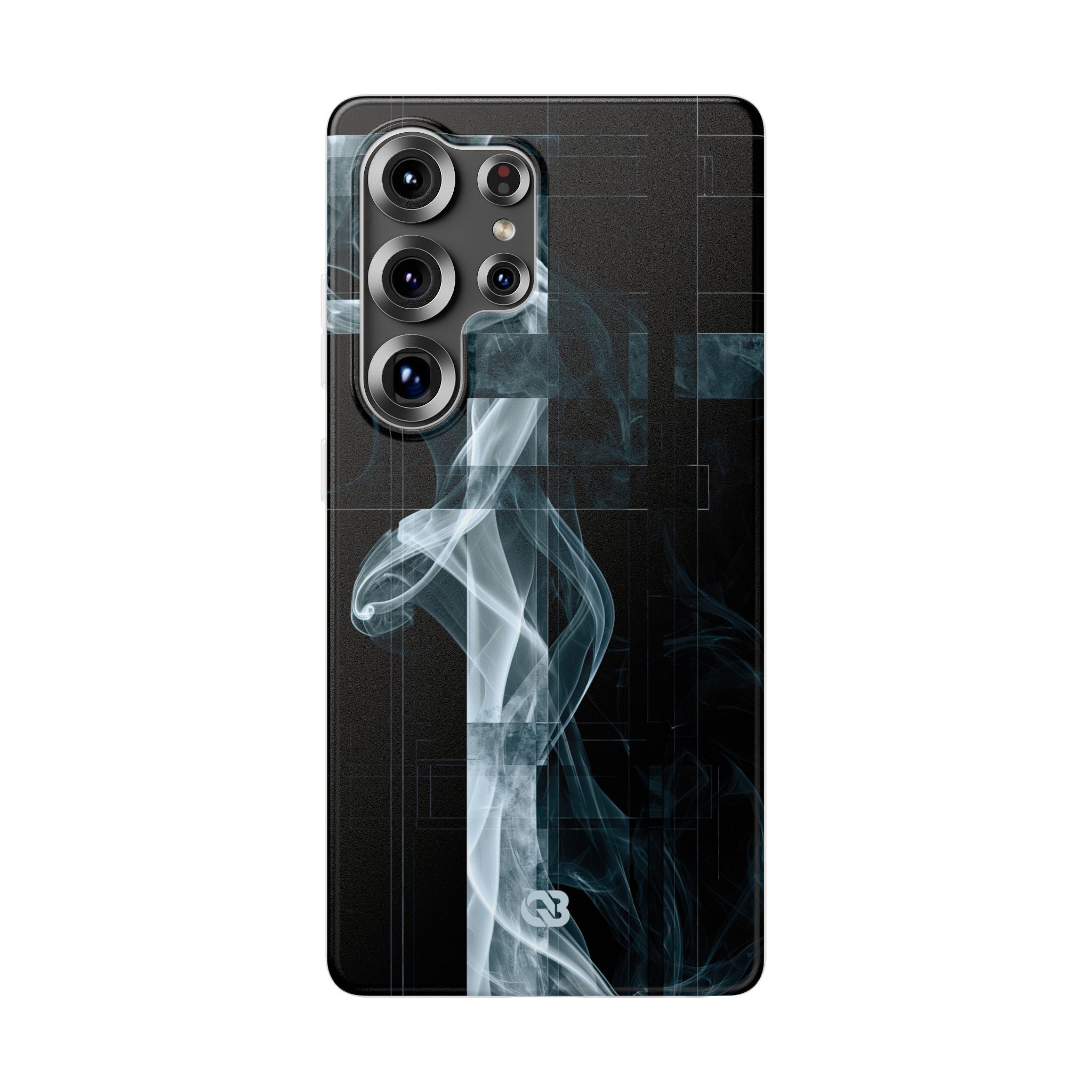 Black Lite Phone Case for Samsung - Arctic Vapor Grid