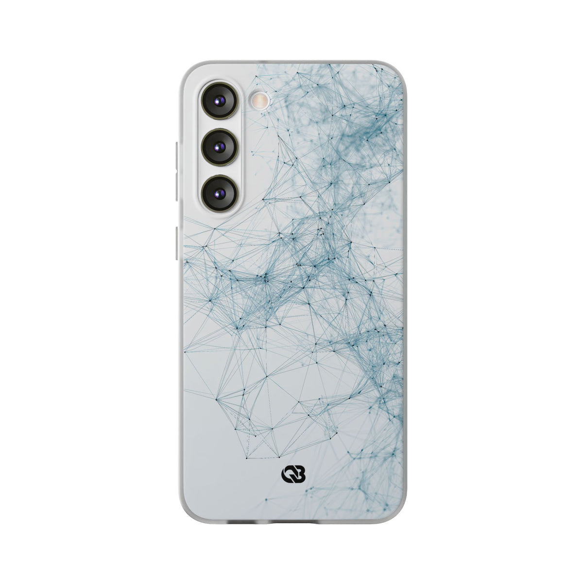Blue Lite Phone Case for Samsung - Glacial Neural Web