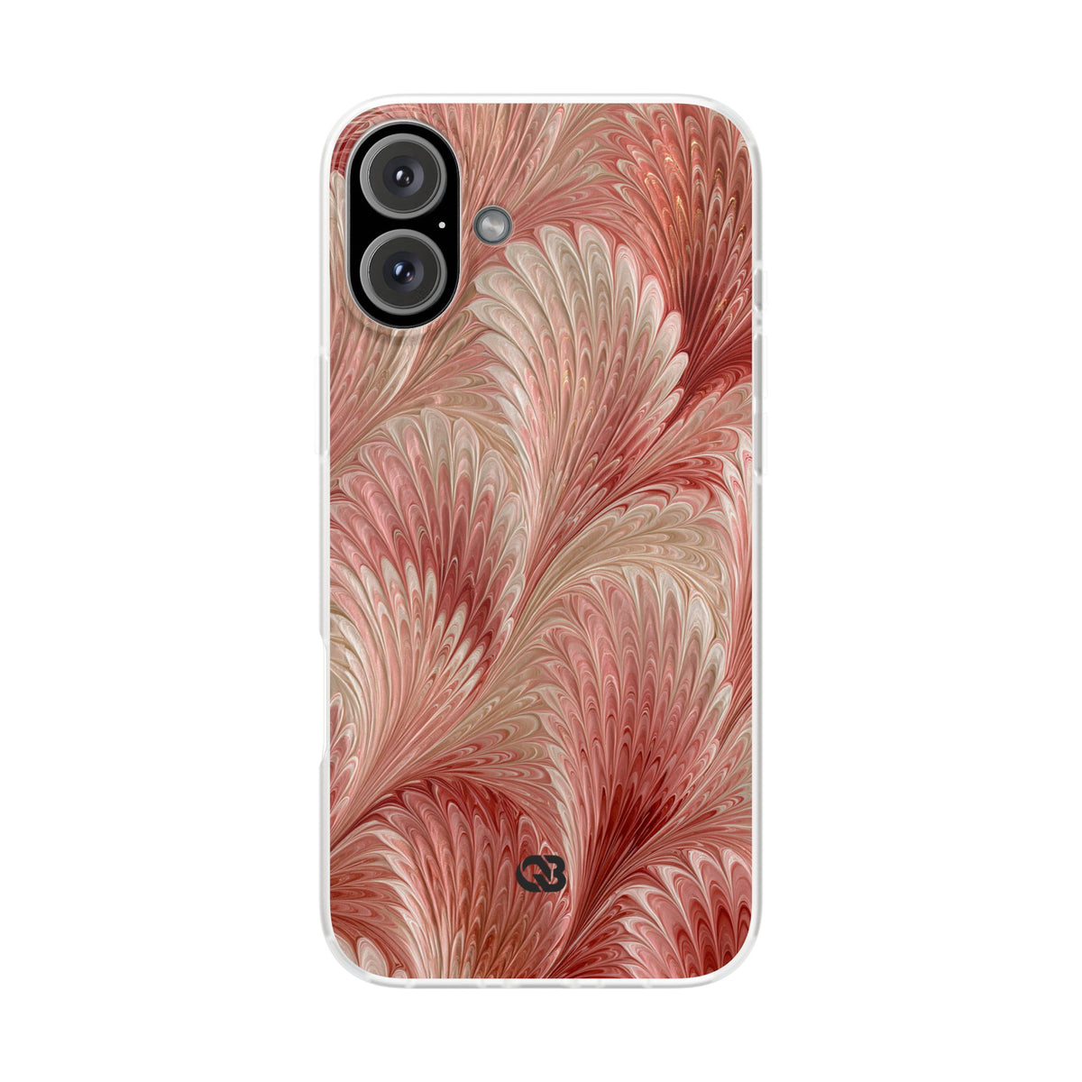Blush Petal Plume · Lite Phone Case for iPhone · Pink