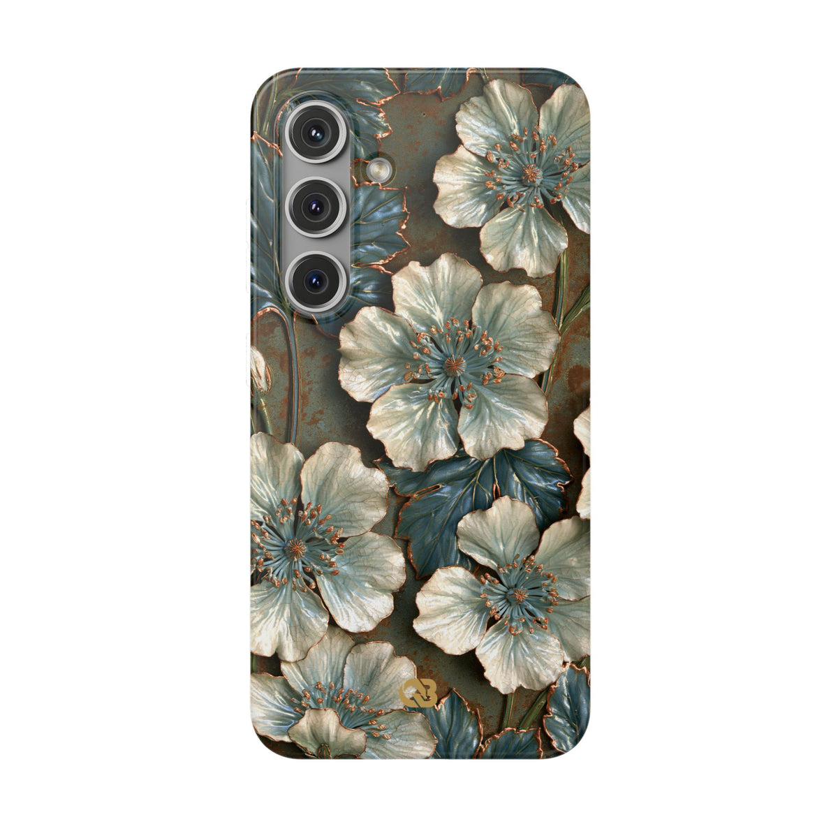 Gilded Blossom Reverie · Lite Phone Case for Samsung · Teal