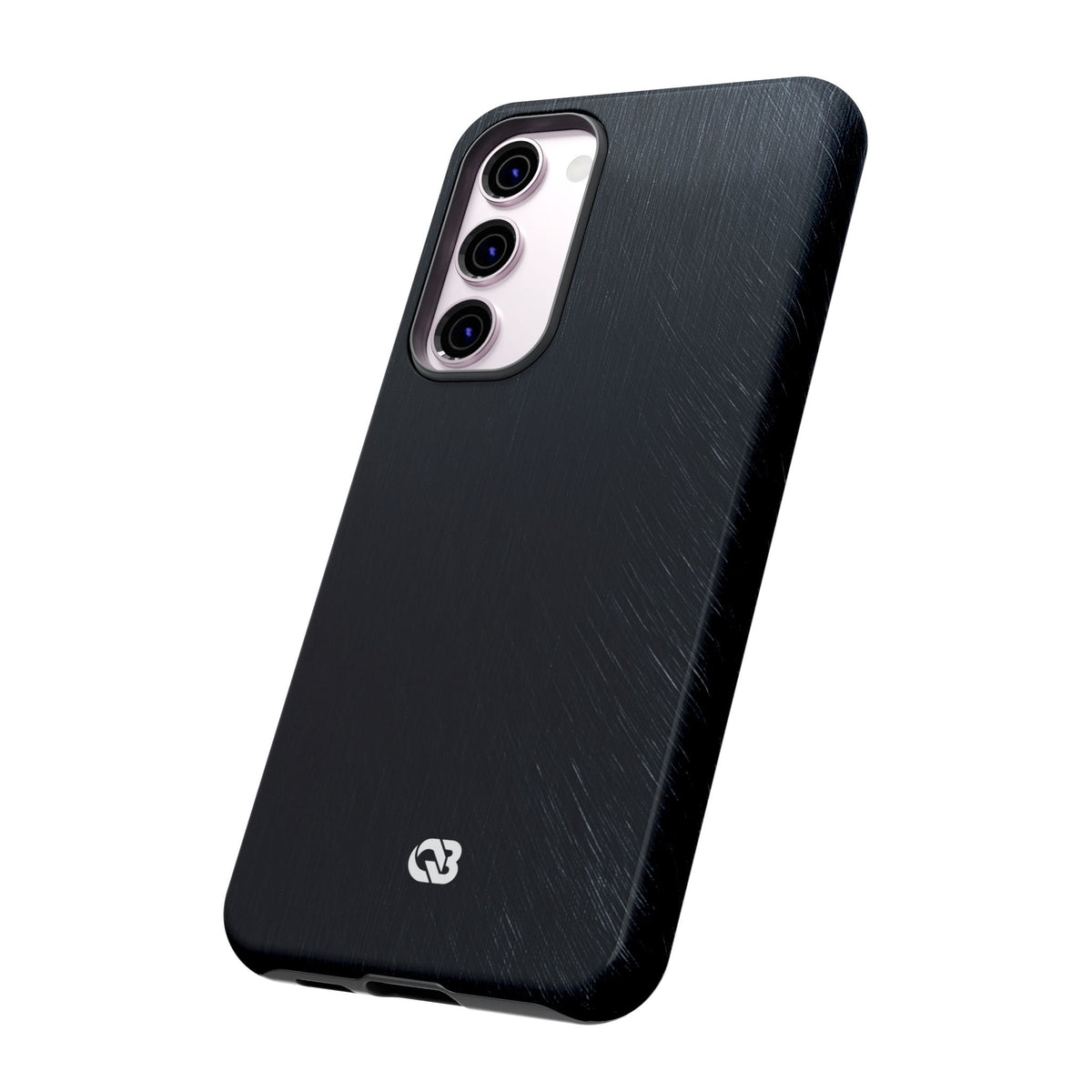 Brushed Obsidian Steel · Tough Phone Case for Samsung · Black