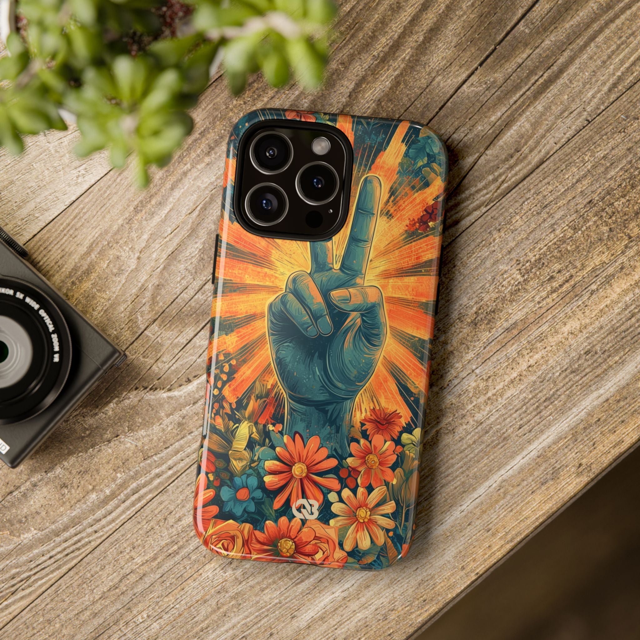 Radiant Peace Bloom · Tough Phone Case for iPhone