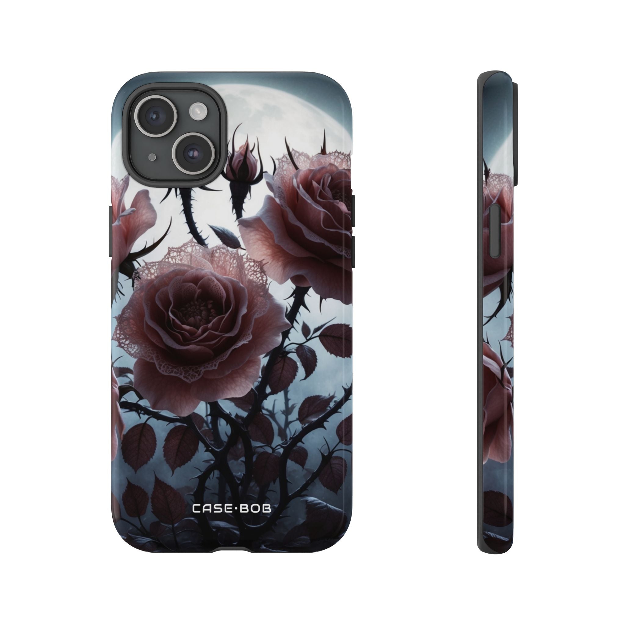Luminous Rose Thorns iPhone 15 Plus Case - Tough