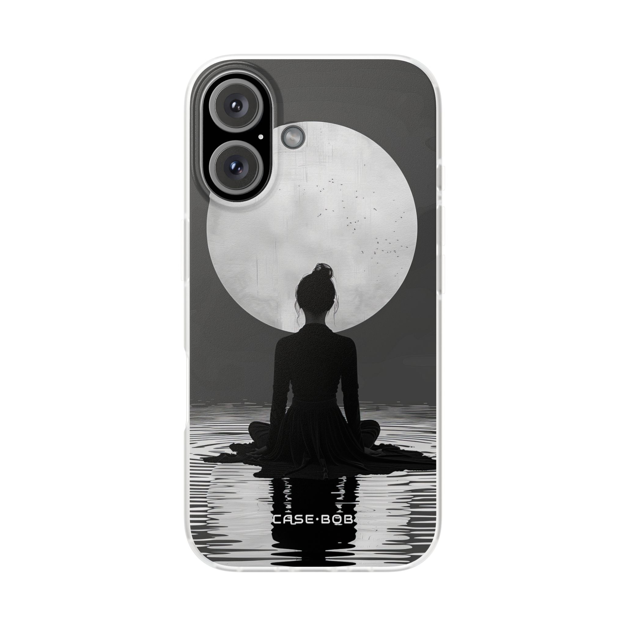 Silhouette Mondlicht iPhone 16 Case - Soft