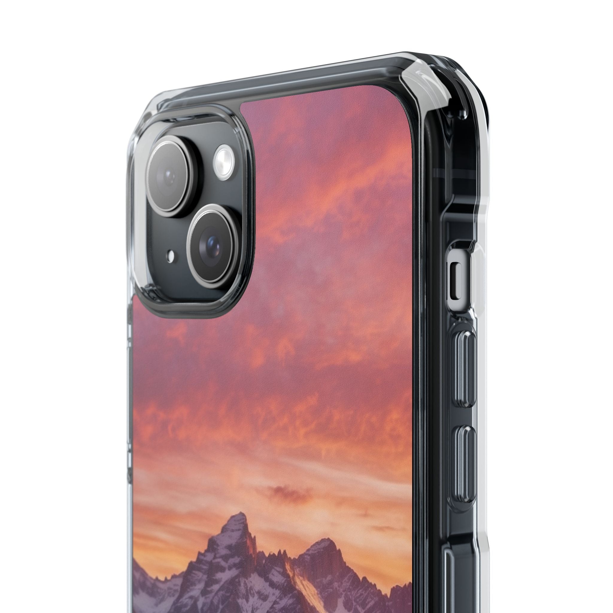 Snowcap Bloom iPhone 15 Plus Cover - Impact