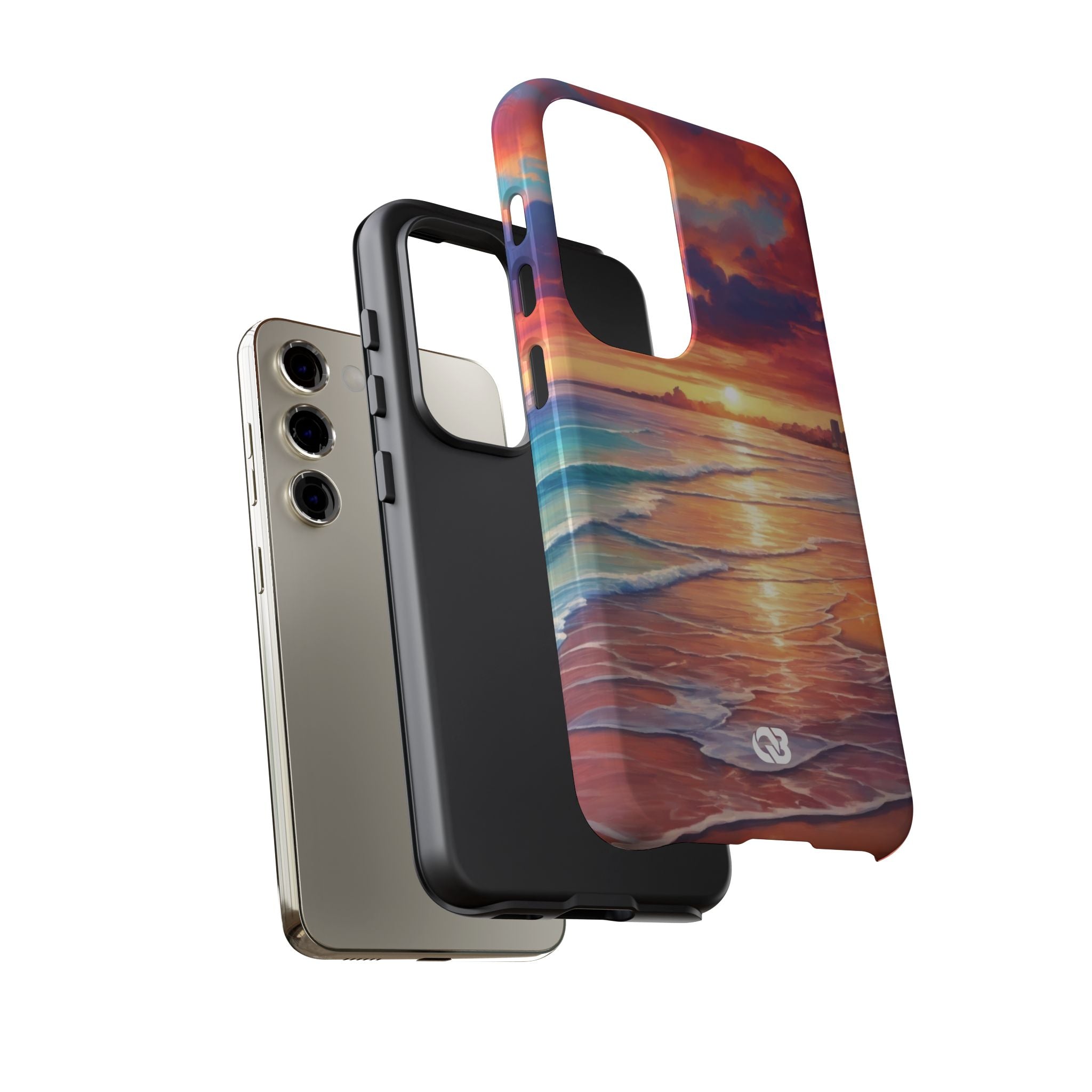 Crimson Shore Horizon · Tough Phone Case for Samsung