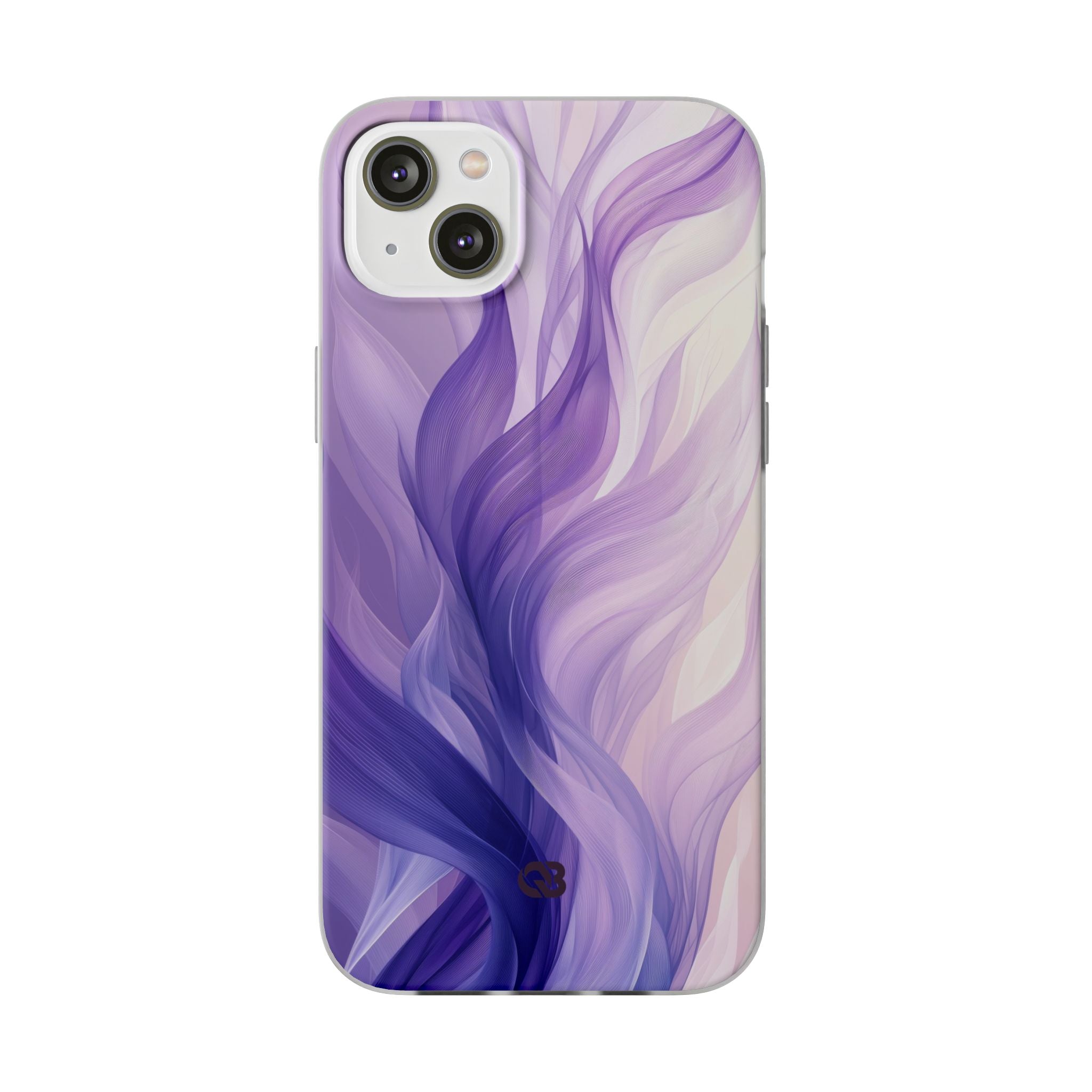 Amethyst Silk Waves · Soft Hoesje voor iPhone