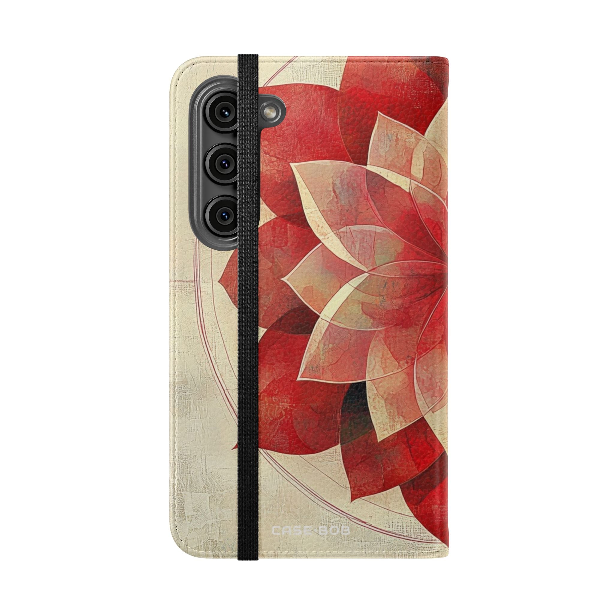 Crimson Bloom - Samsung S23 Case - Wallet