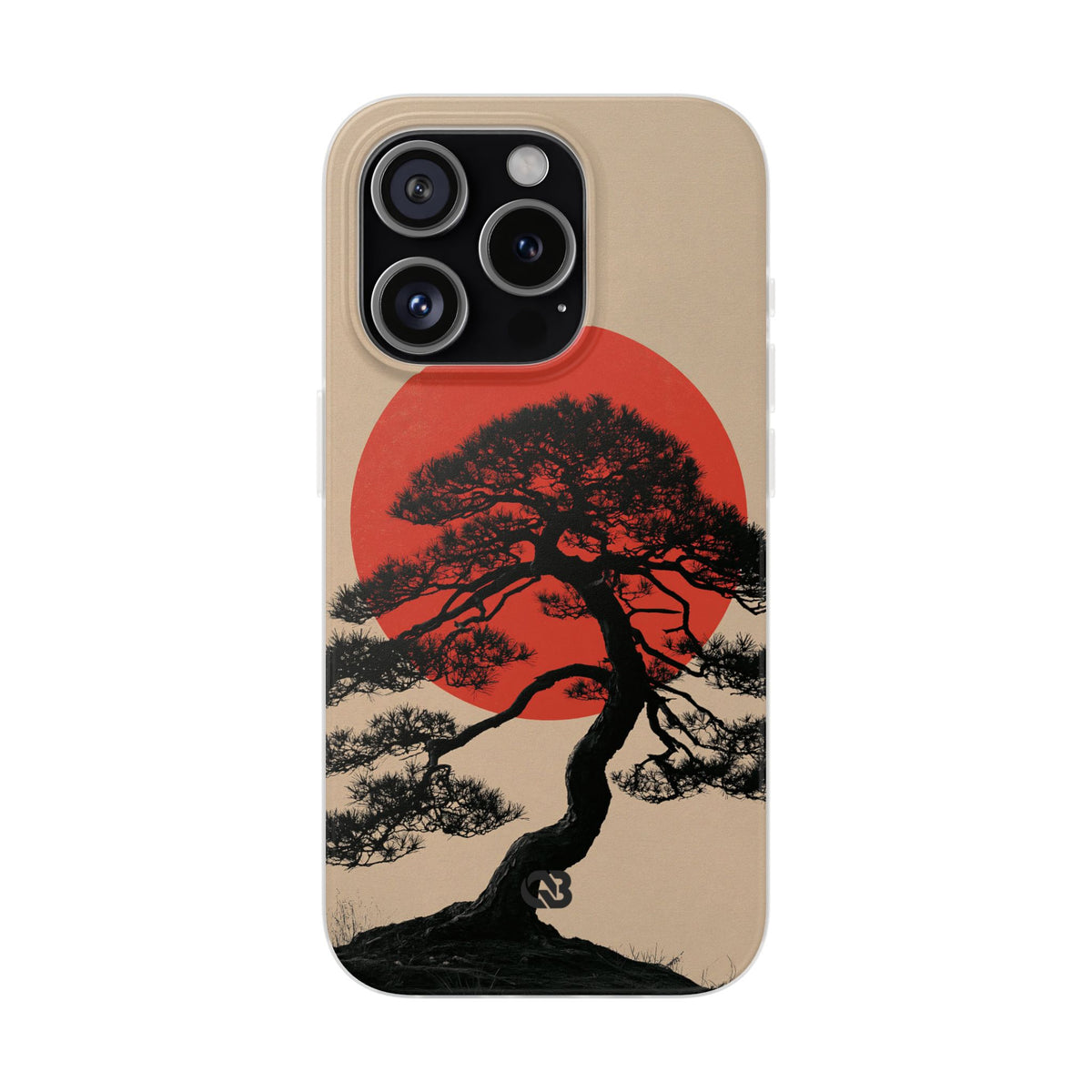Crimson Pine Solitude · Lite Phone Case for iPhone · Beige