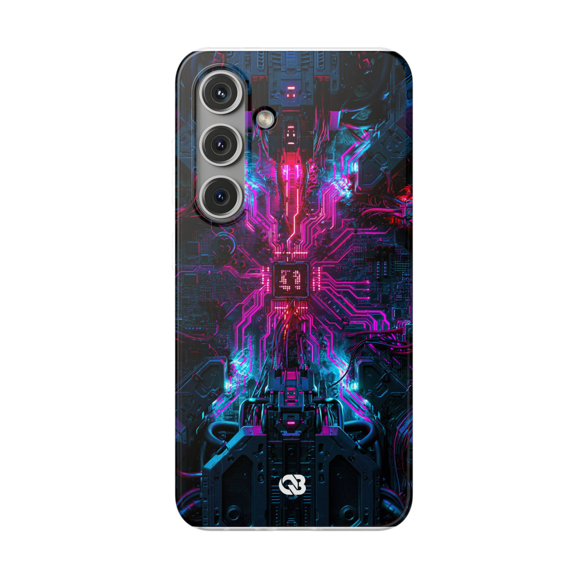 Neural Circuit Core · Lite Phone Case for Samsung · Black