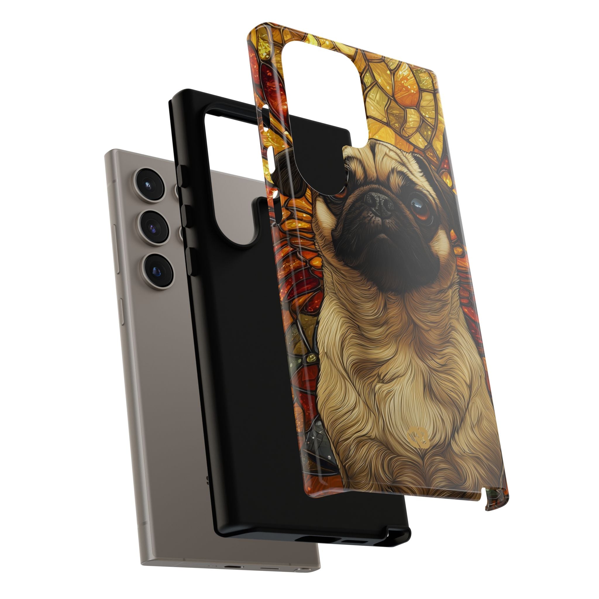 Amber Pug Divinity · Tough Custodia per Samsung