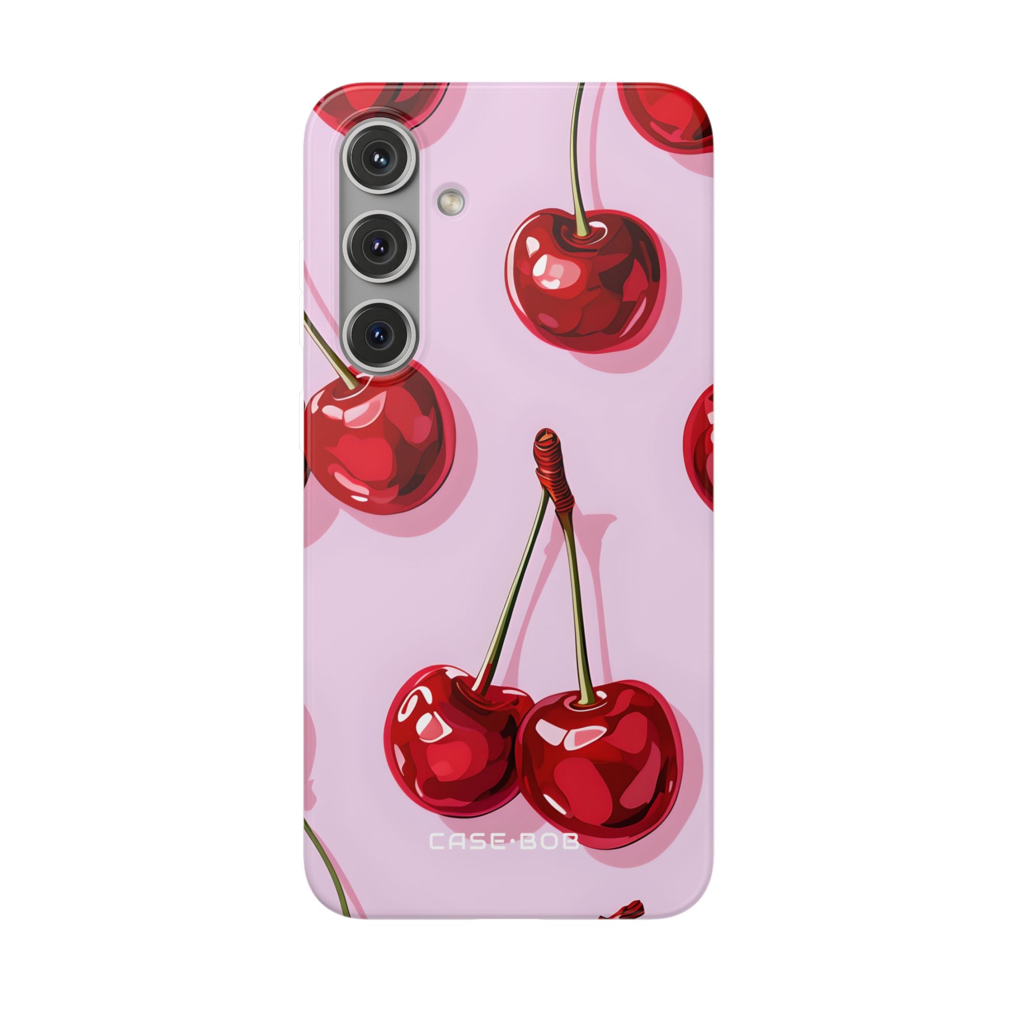Glossy Cherry Burst Samsung S24 Plus Case - Soft - CASE•BOB