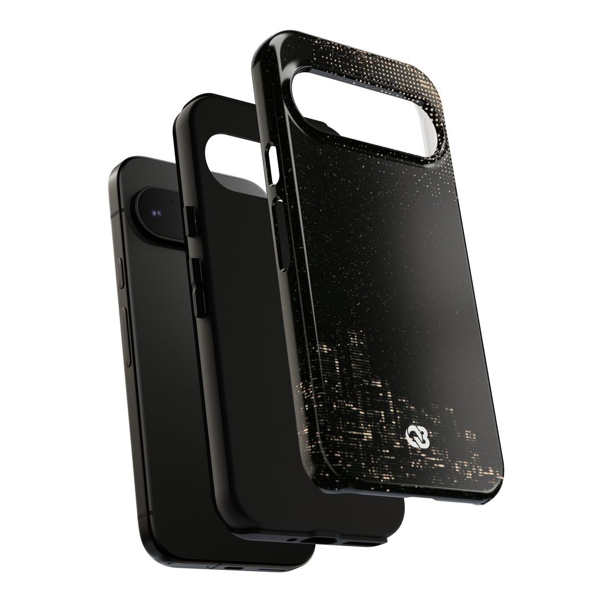 Lunar Metropolis Nocturne · Tough Phone Case for Pixel · Black
