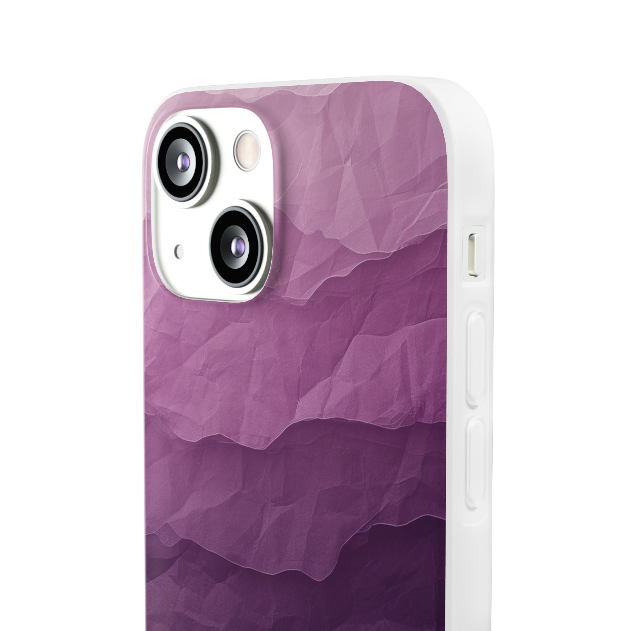 Purple Wave Layers iPhone 13 mini Case - Soft