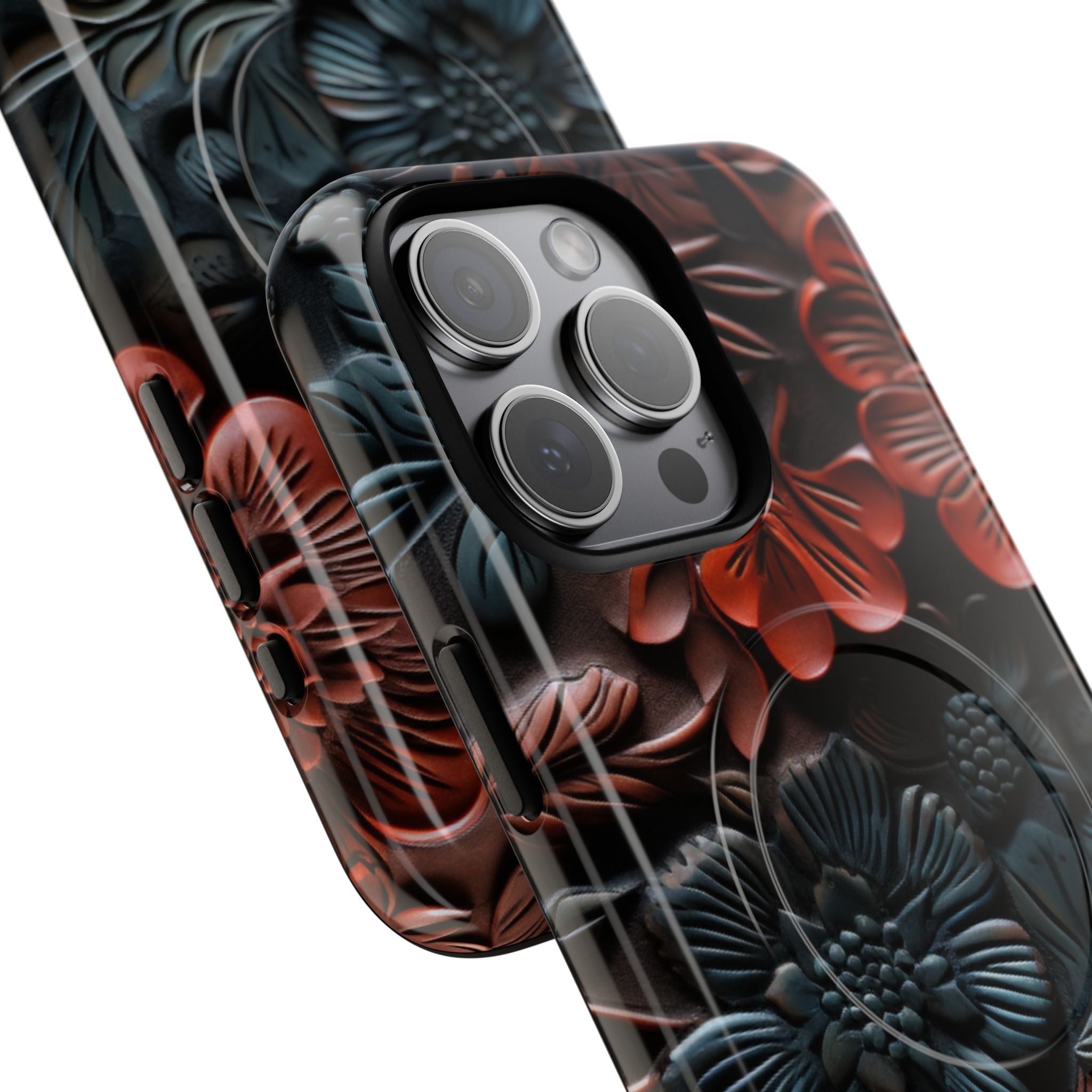 Carved Earth Bloom · Tough+ Phone Case for iPhone · Magsafe