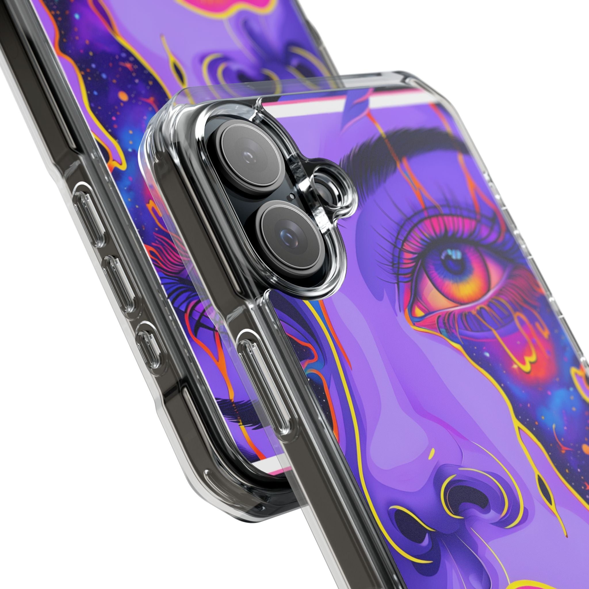 Violet Cosmic Gaze · Impact Custodia per iPhone · Magsafe