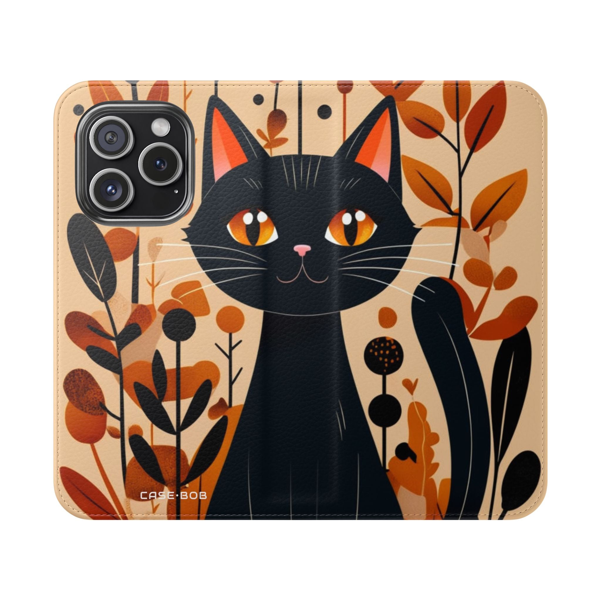 Midnight Gaze - iPhone 15 Pro Case - Wallet