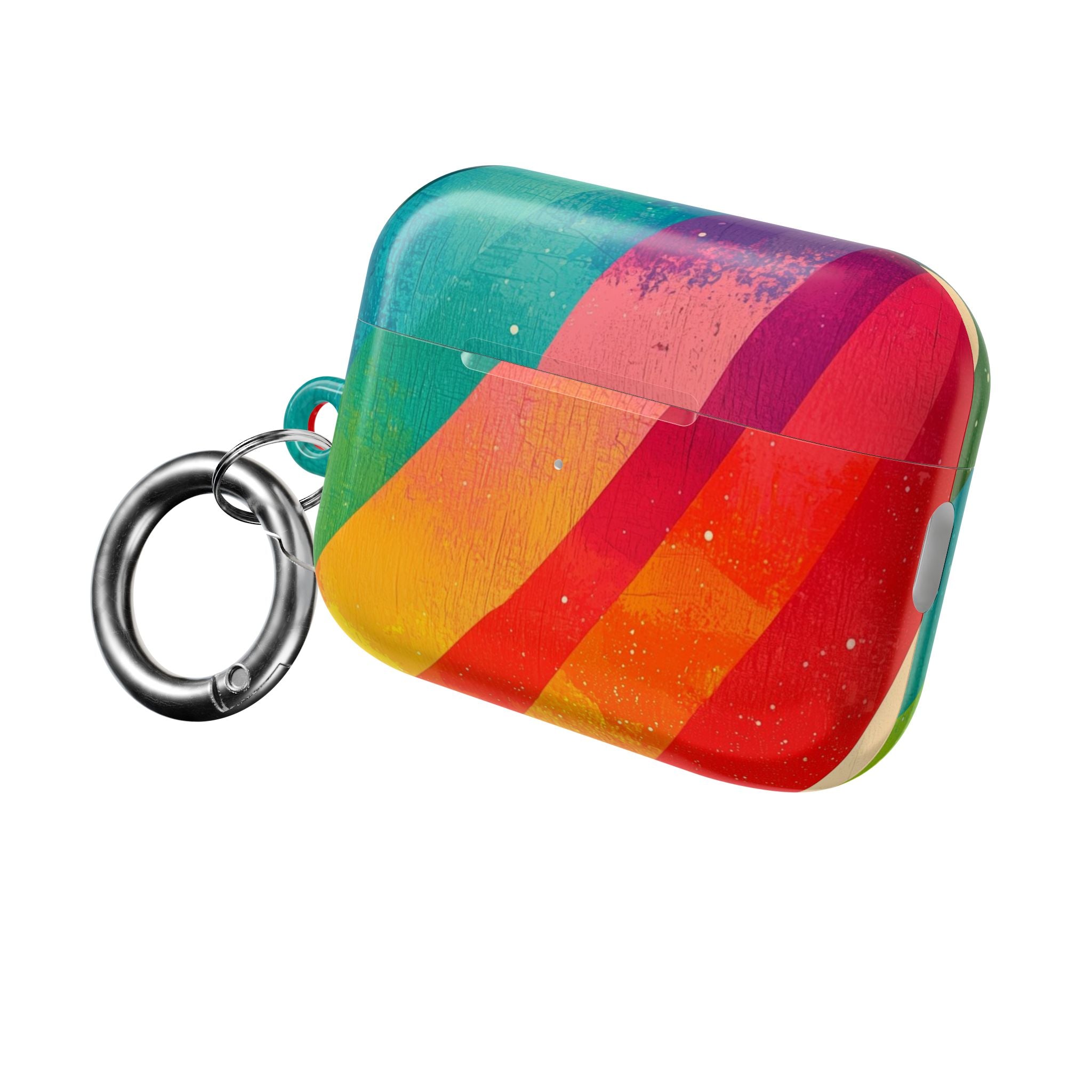 Curved Rainbow Breeze - AirPods Case