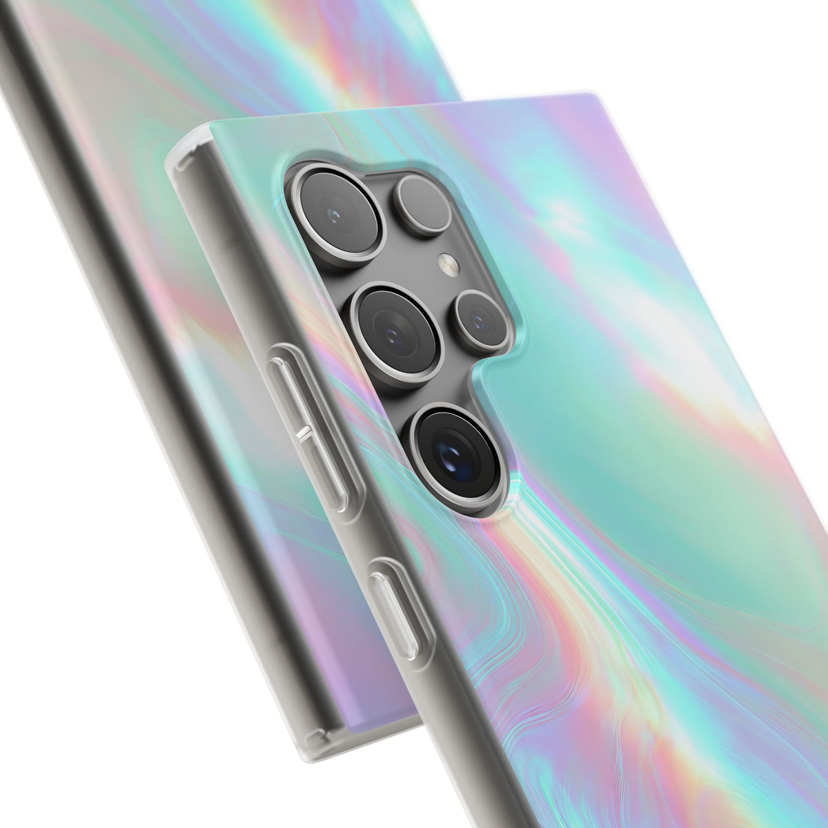 Prismatic Liquid Light · Lite Phone Case for Samsung · Teal