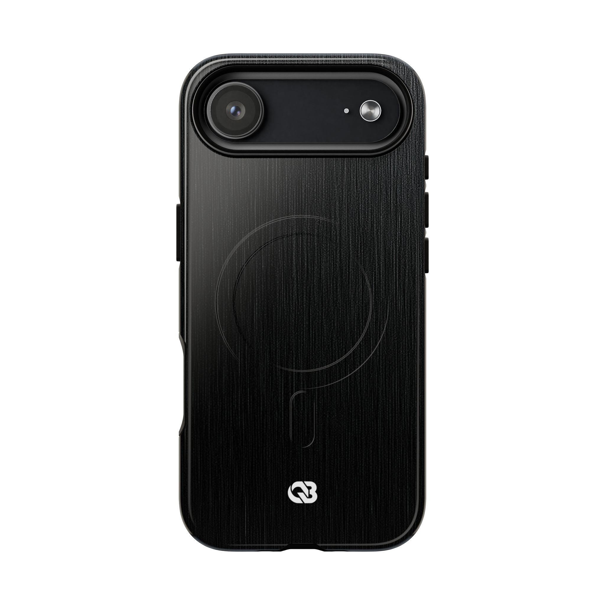 Black Tough 2.0 Magsafe Phone Case for iPhone - Brushed Obsidian Slate