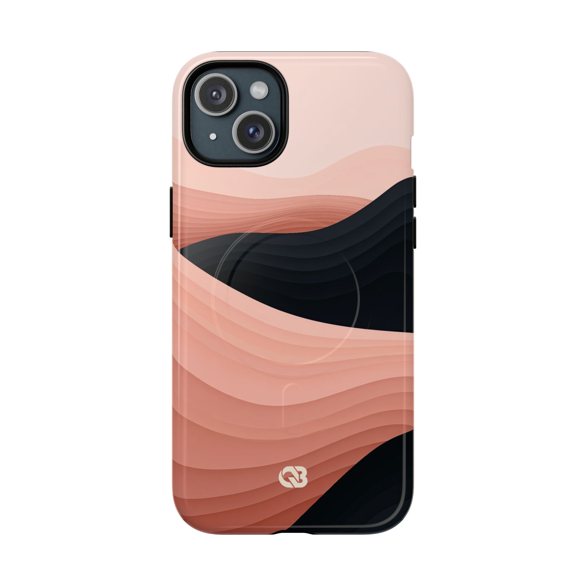 Pink Tough 2.0 Magsafe Phone Case for iPhone - Dune Shadow Layers